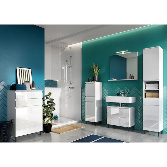GERMANIA Waschbeckenunterschrank »Scantic«, Breite 60 cm,  Badezimmerschrank, verstellbarer Einlegeboden bestellen | BAUR