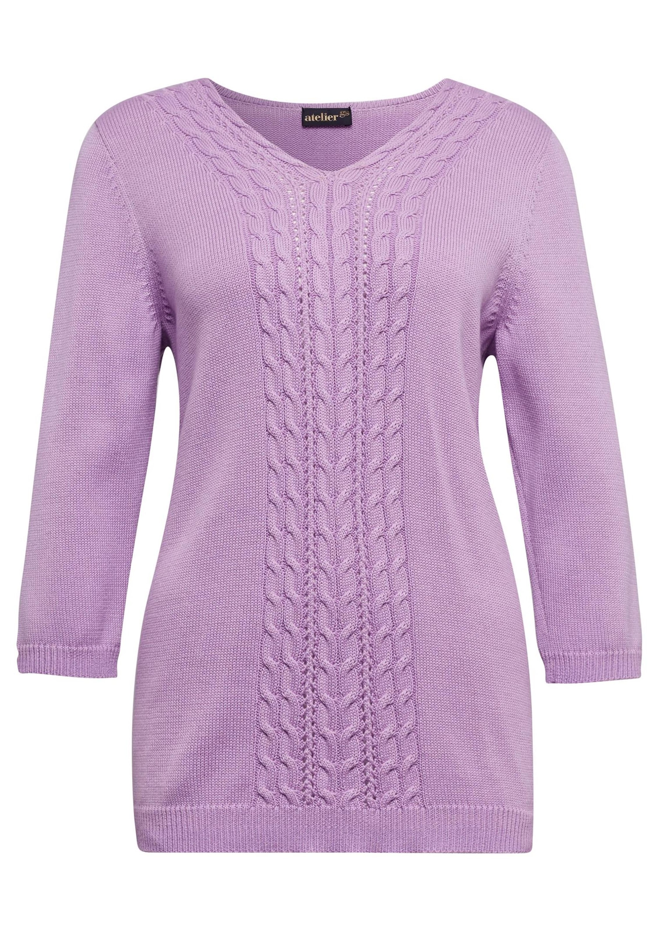 GOLDNER Rundhalspullover "Kurzgröße Superweicher V-Pullover, Leichtstrick" günstig online kaufen