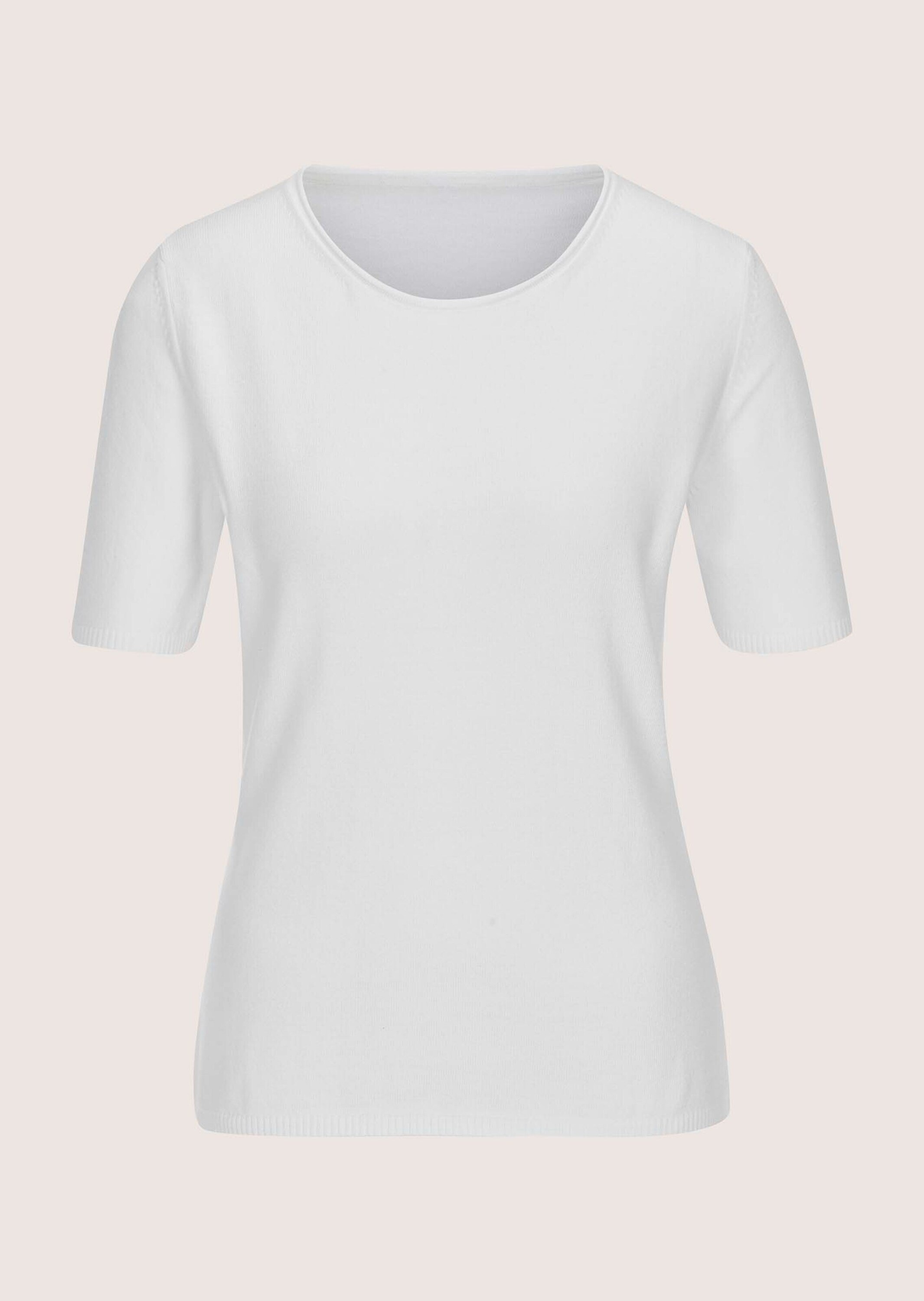 MADELEINE Longpullover "Strickshirt Sommerpulli mit Rollkante" schmale Ripp günstig online kaufen