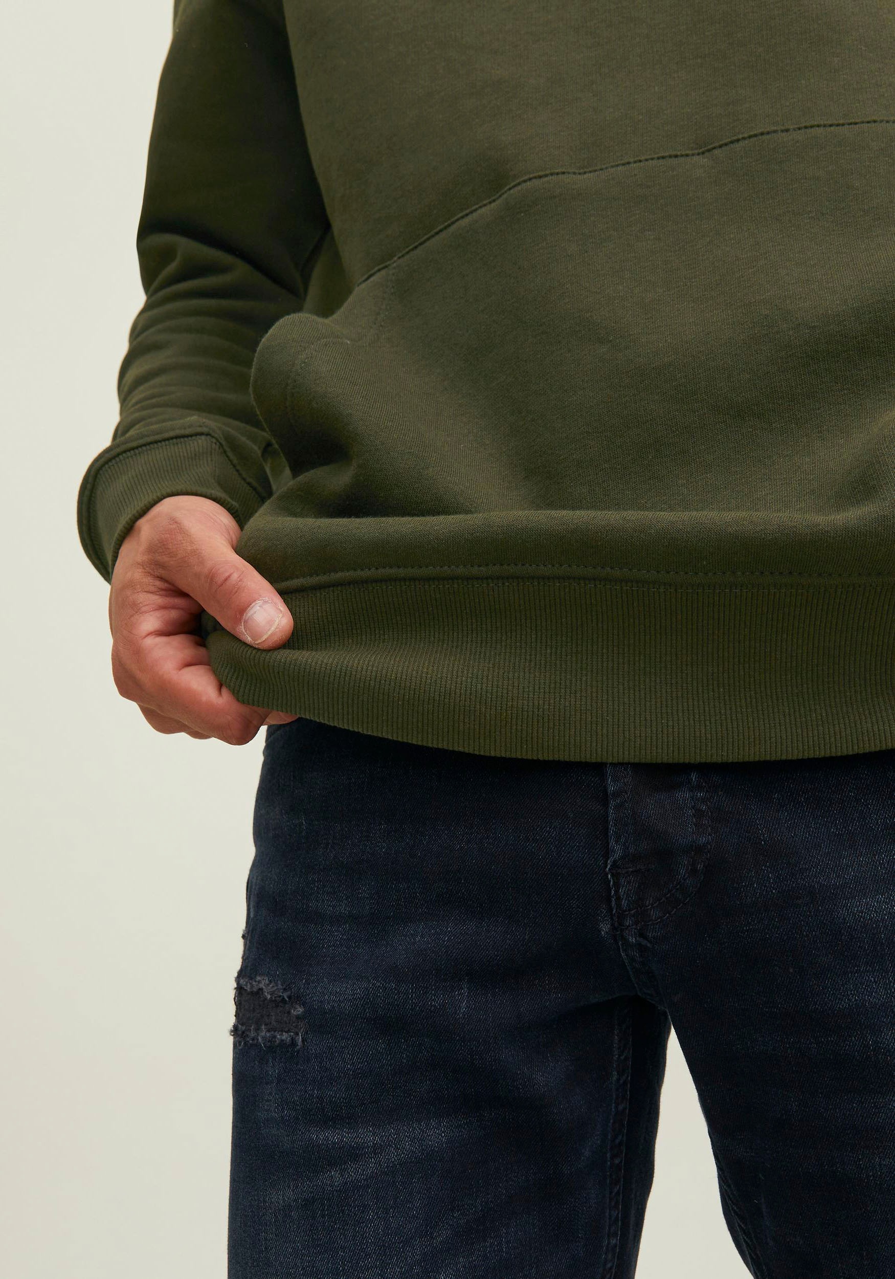 Jack & Jones Kapuzensweatshirt »STAR BASIC SWEAT HOOD«