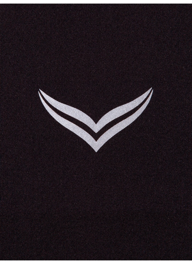 Trigema Strickmütze "TRIGEMA Mütze mit reflektierendem Logo" 1 Stk. günstig online kaufen