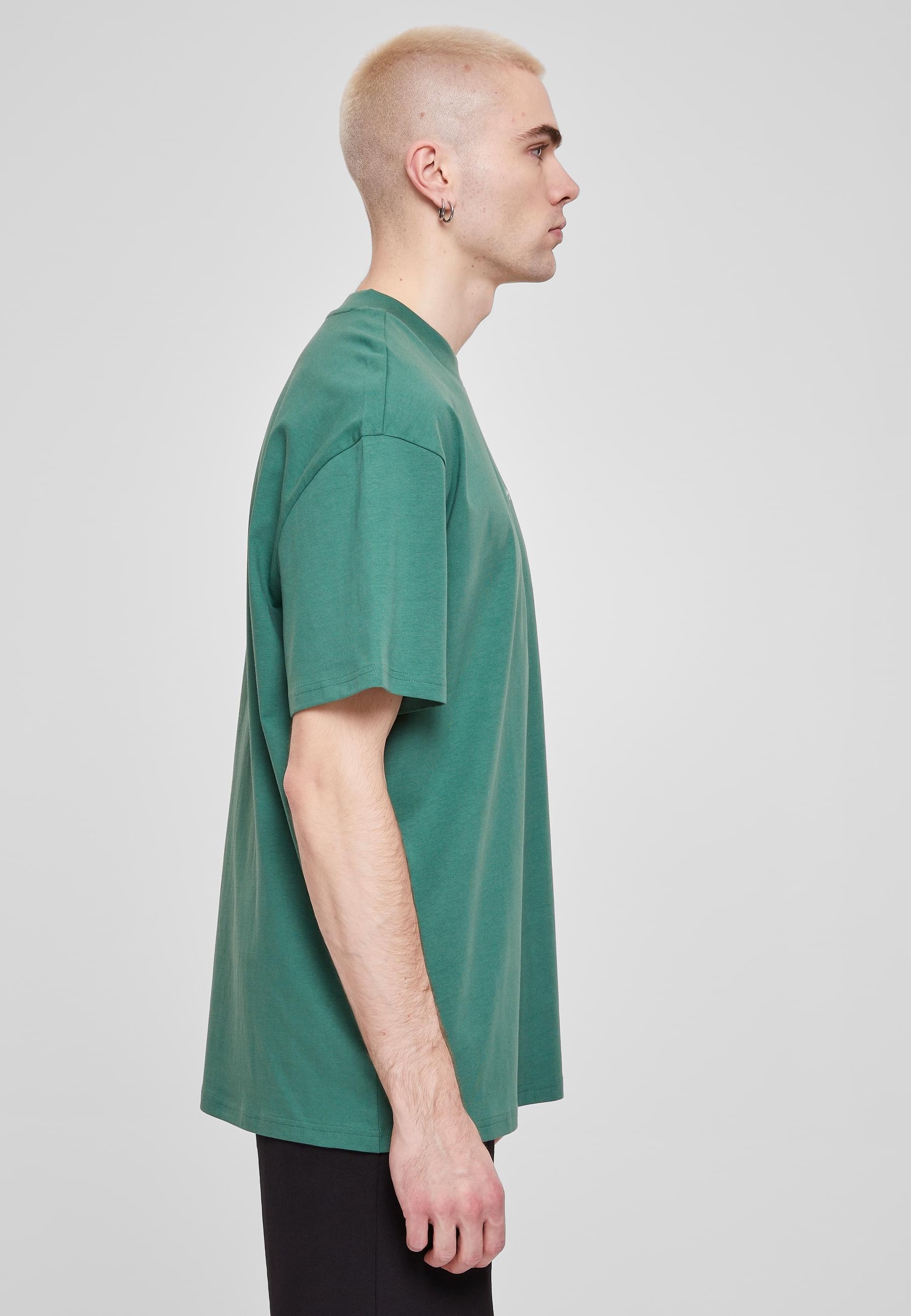 URBAN CLASSICS T-Shirt »Urban Classics Herren Oversized Mid Embroidery Tee«, (1 tlg.)