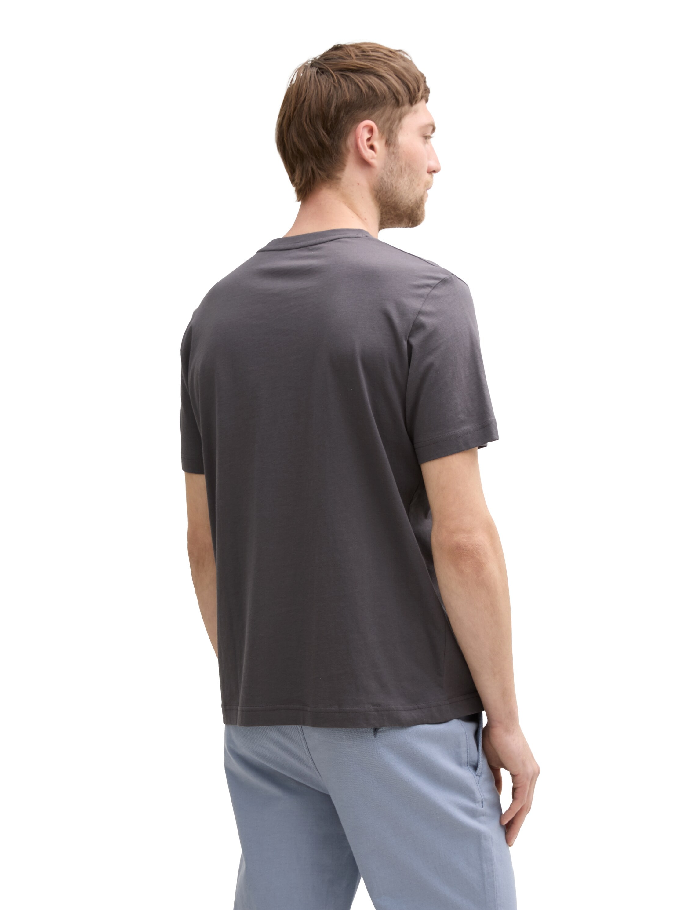 TOM TAILOR T-Shirt, (Packung, 2 tlg.), mit Logo Print