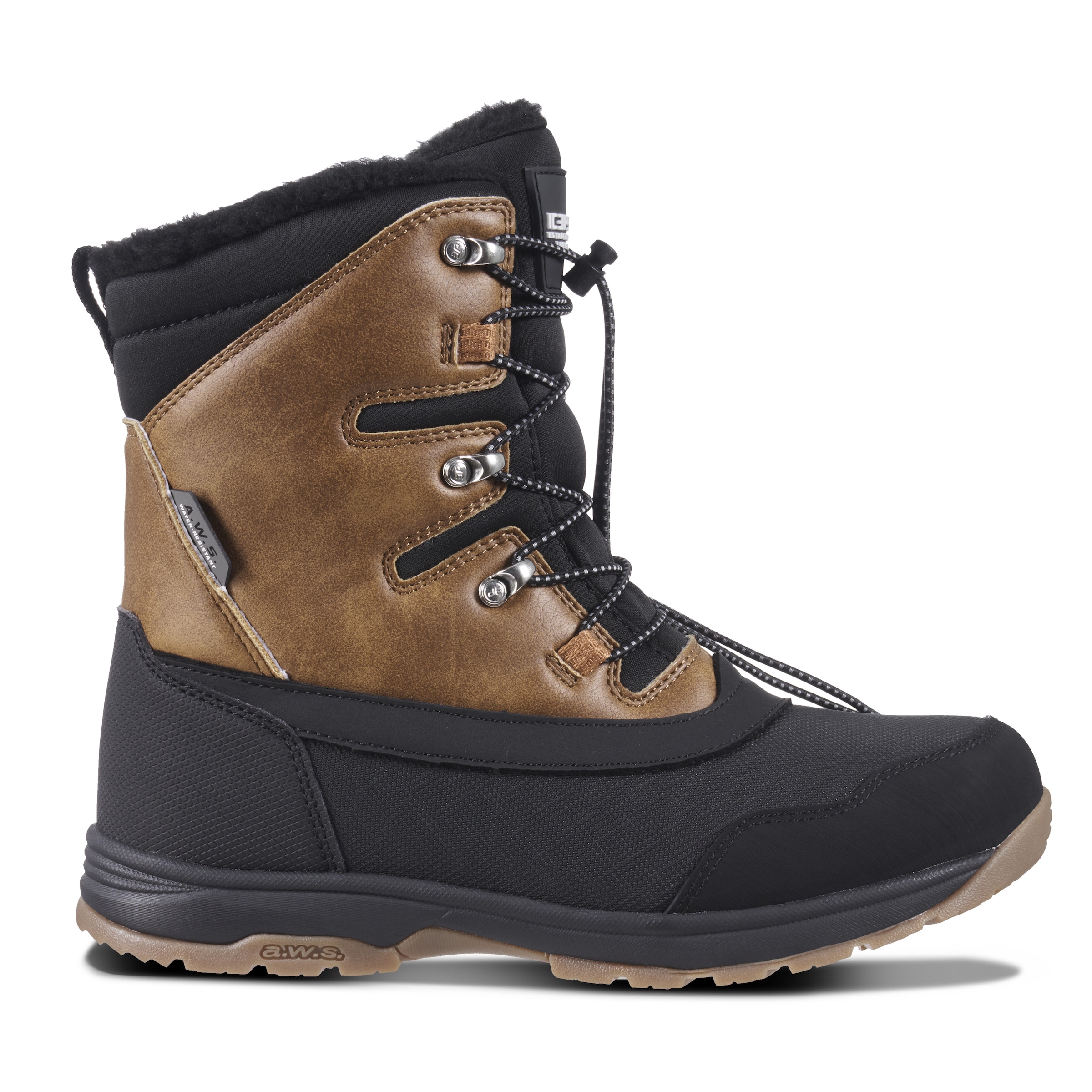 Icepeak Winterboots »ALMONT MS«, Winterschuhe, Snowboots, Winterstiefel, wasserdicht, gefüttert