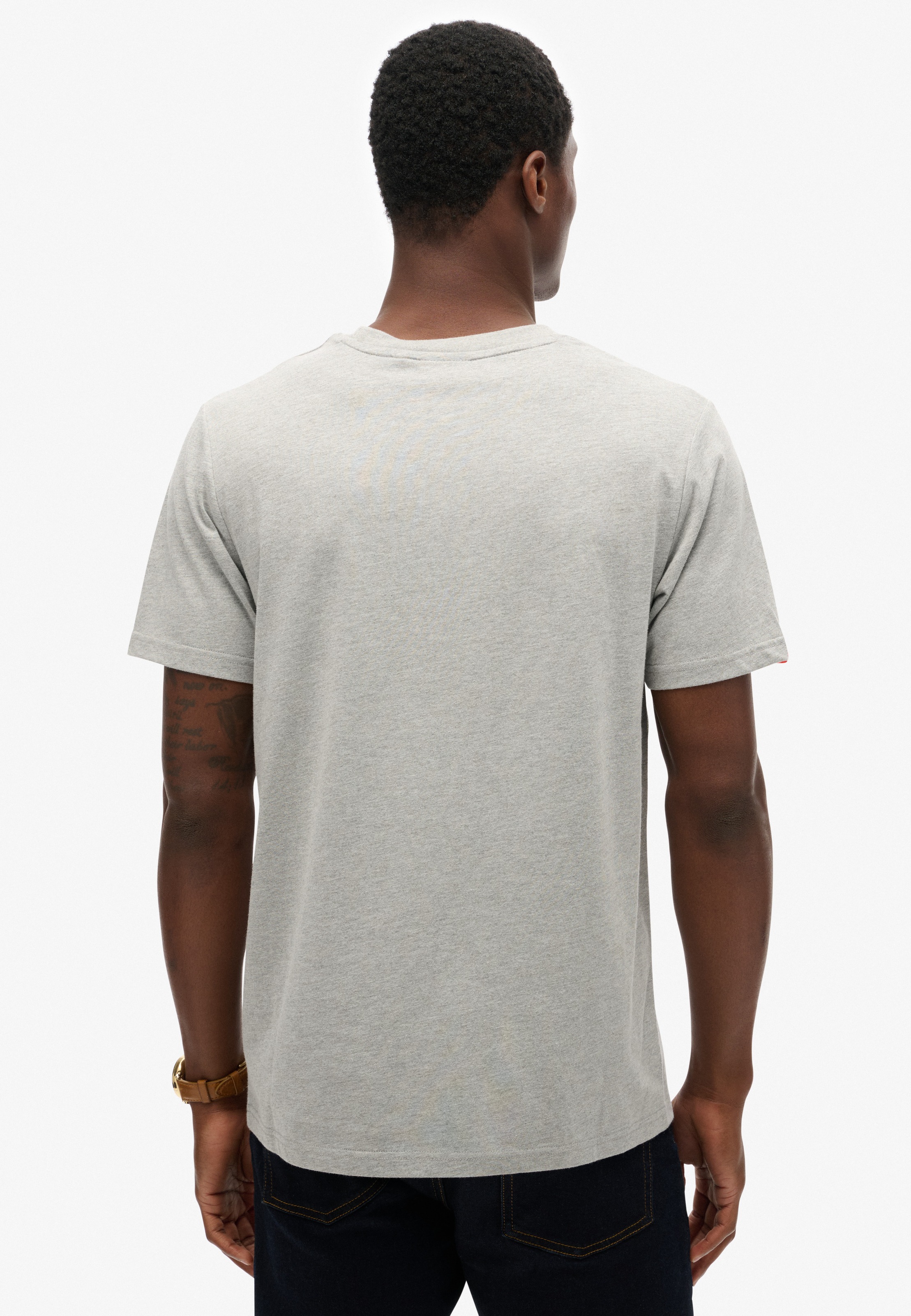 Superdry Rundhalsshirt "VL HERITAGE RELAXED TEE" Baumwollmischung, relaxed günstig online kaufen