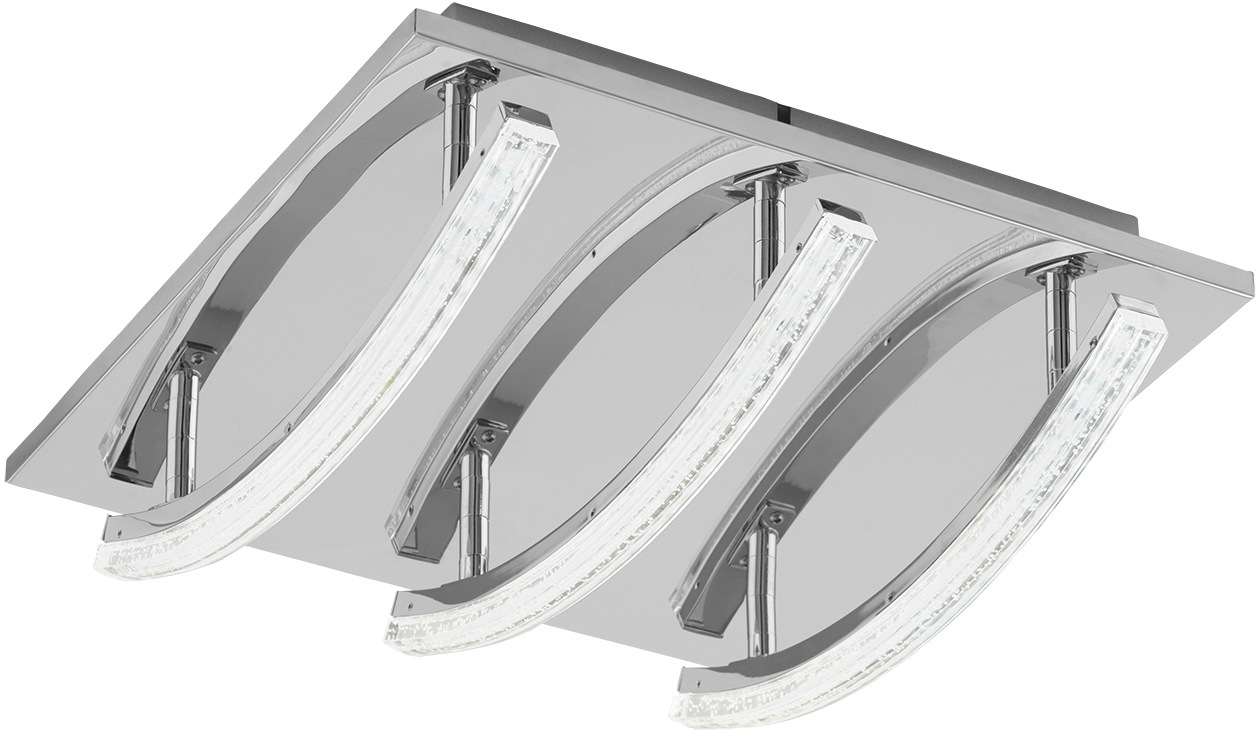 EGLO LED Deckenleuchte PERTINI, LED-Board, Warmweiß, LED Deckenlampe