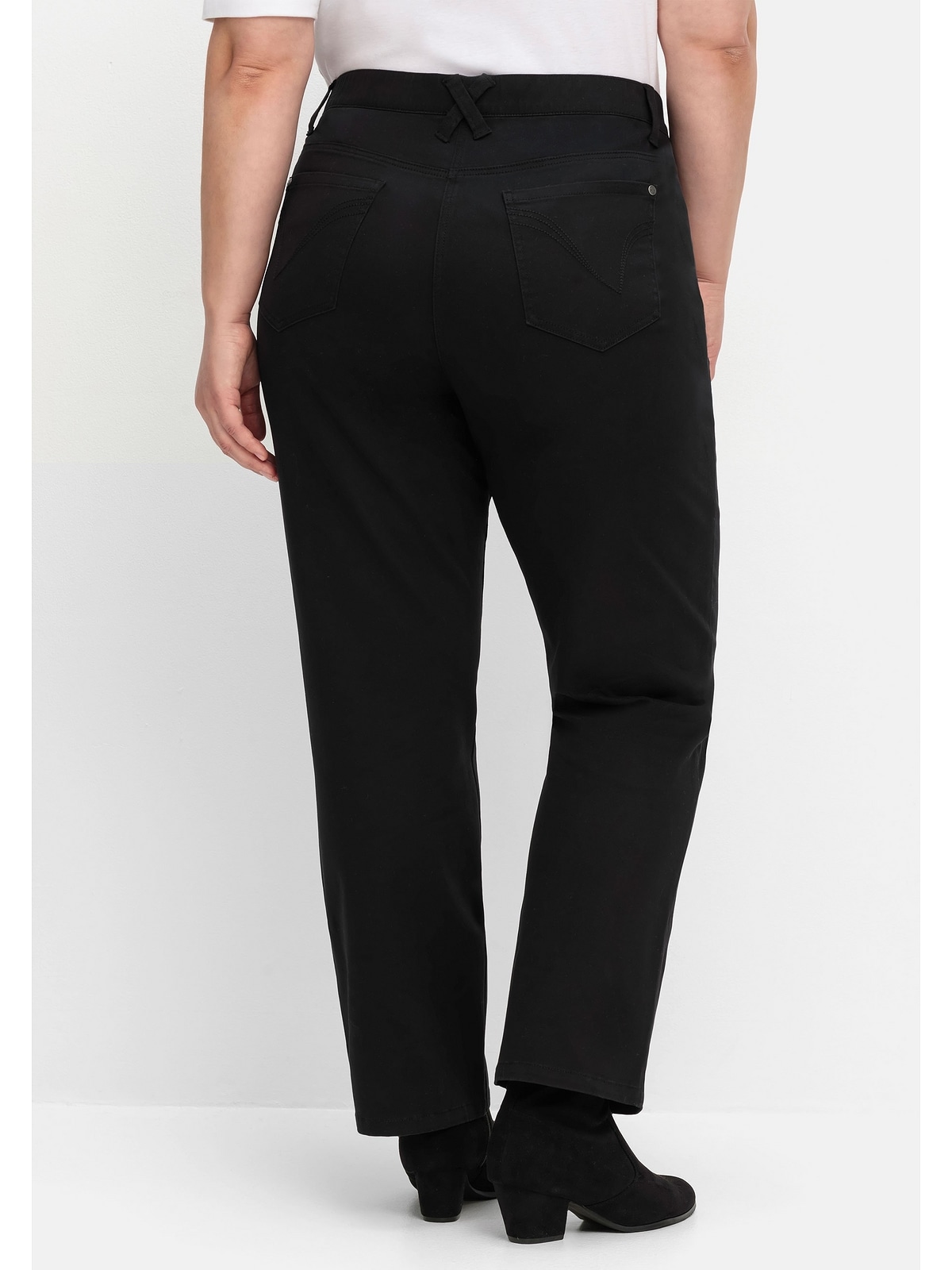 Sheego Stretch-Hose »Große Größen«, mit Shaping-Einsatz und Gummibund