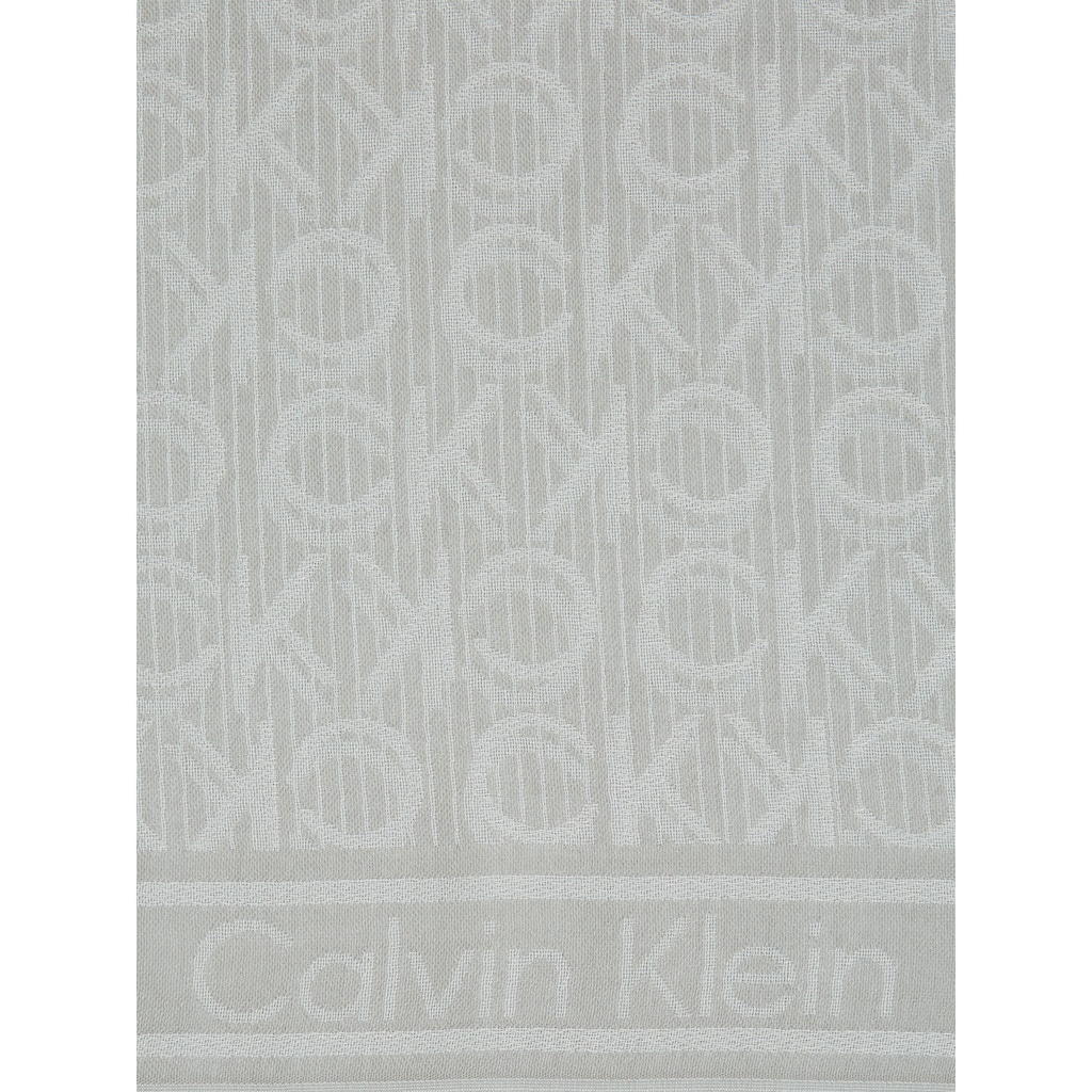 Calvin Klein Schal »MONOGRAM JACQUARD«