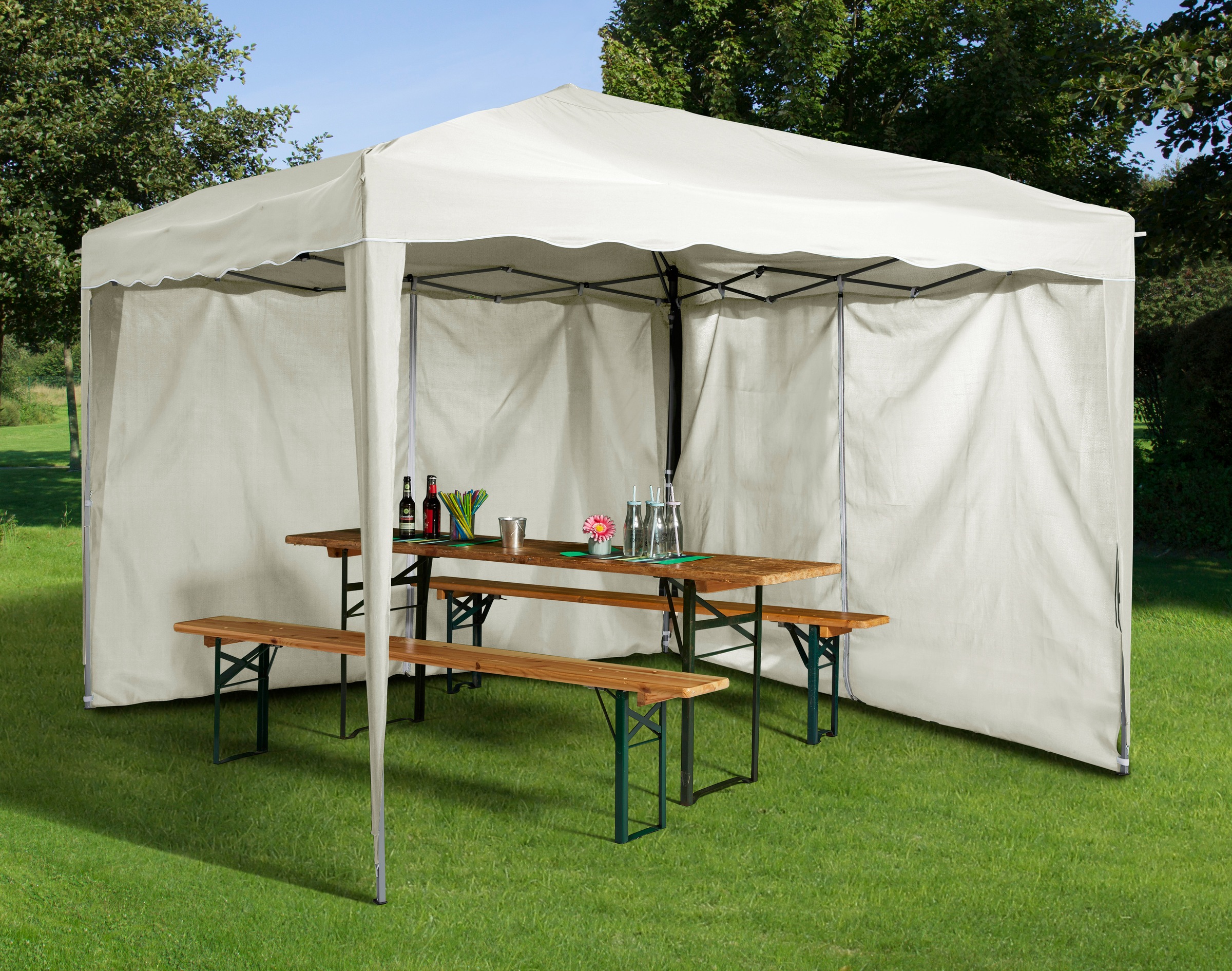 KONIFERA Pavillonseitenteil "Faltpavillon" günstig online kaufen