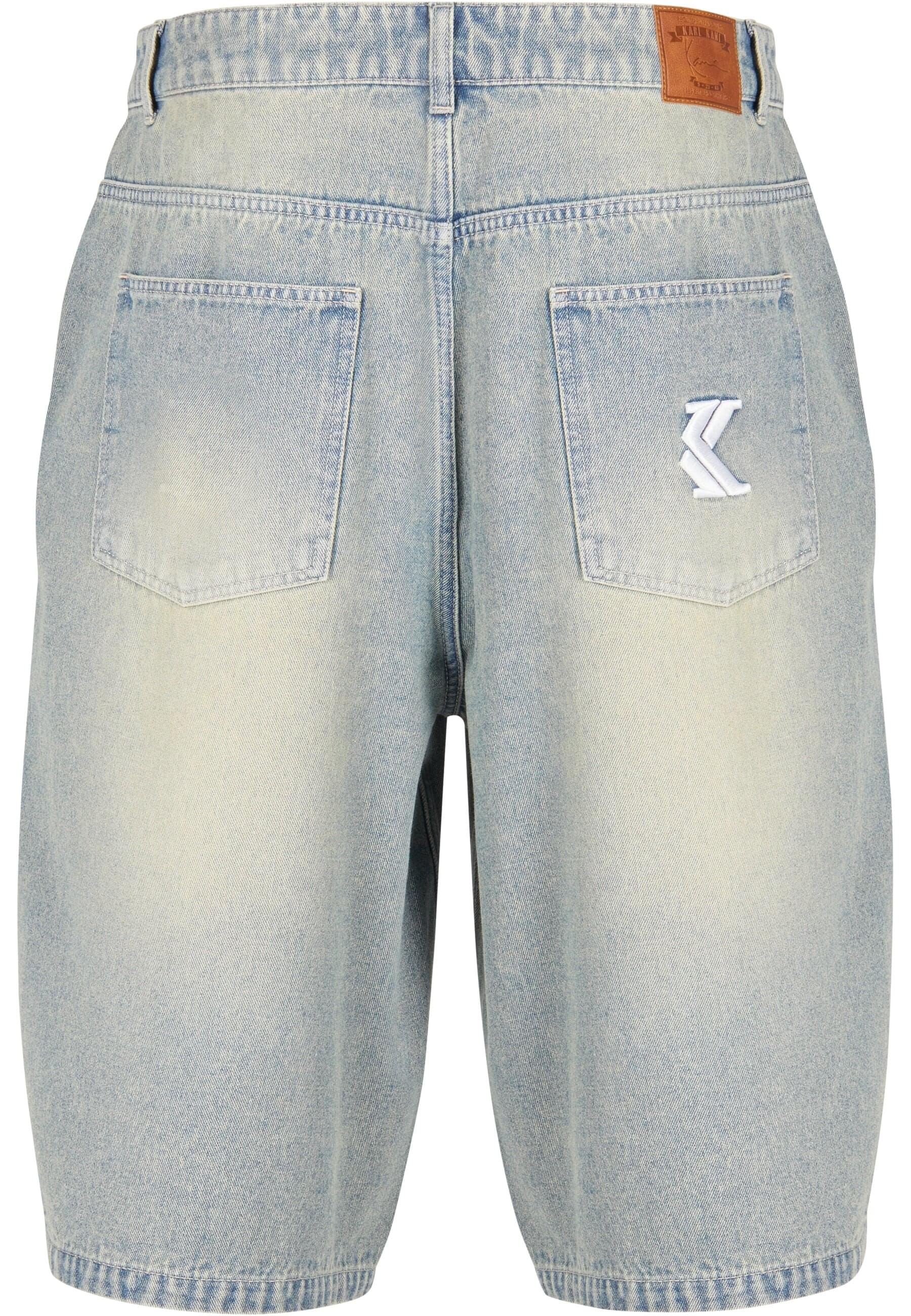 Karl Kani Shorts »Karl Kani Herren Karl Kani OG Denim Baggy Jorts«, (1 tlg.)