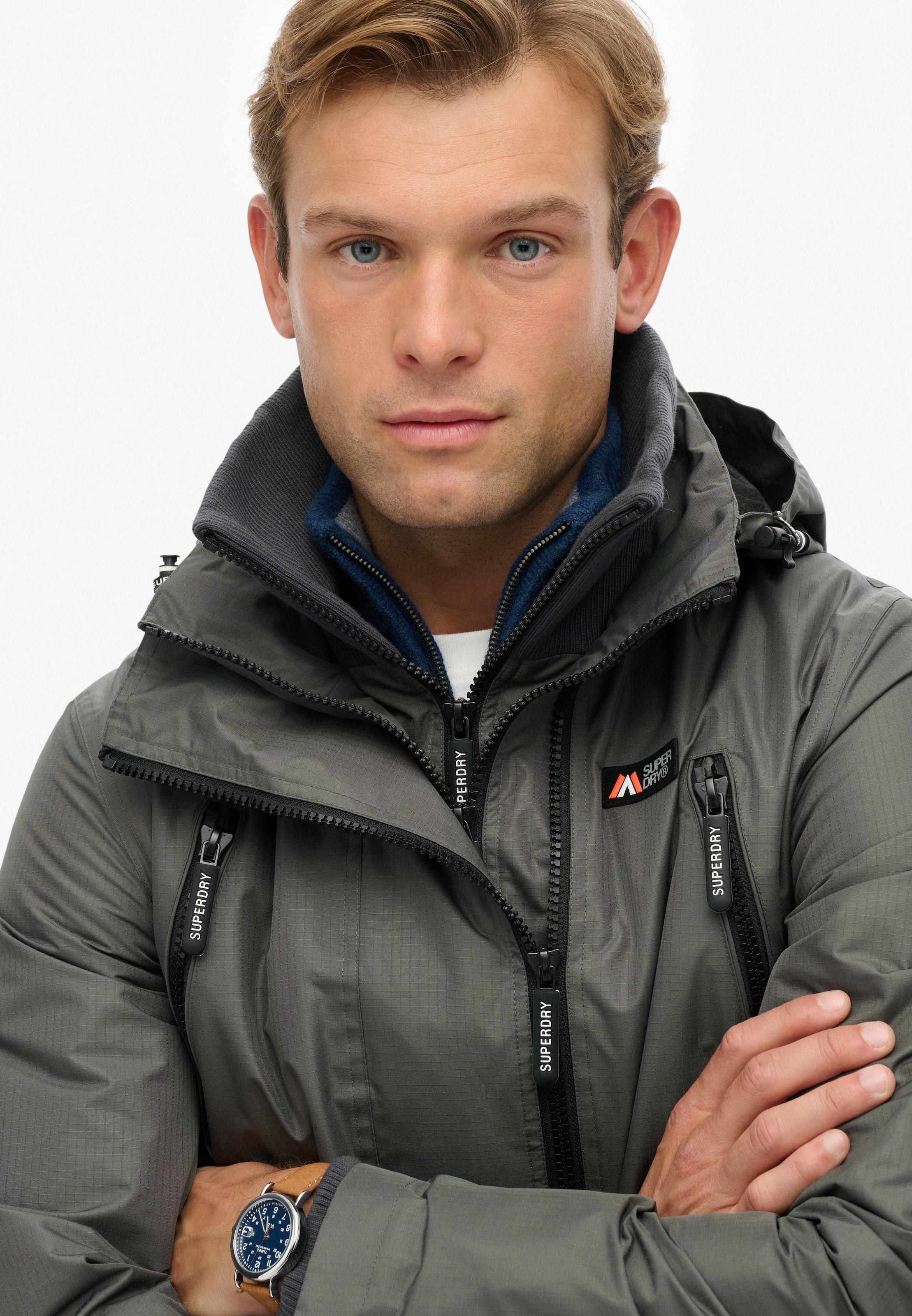 Superdry Outdoorjacke »HOODED MTN WINDBREAKER JACKET«, mit Kapuze