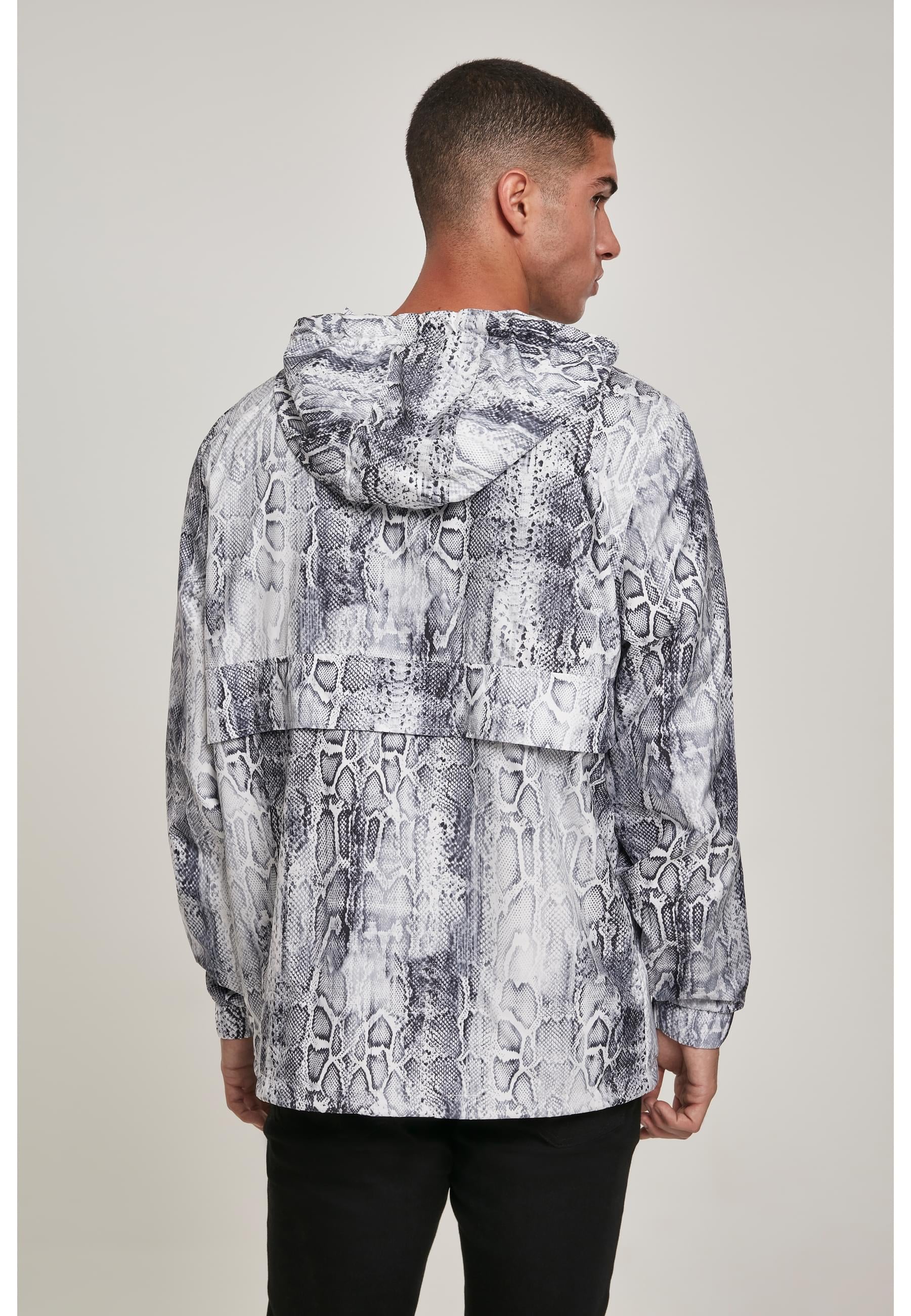 MisterTee Allwetterjacke »MisterTee Herren Mister Tee Snake Windbreaker«, (1 St.), ohne Kapuze