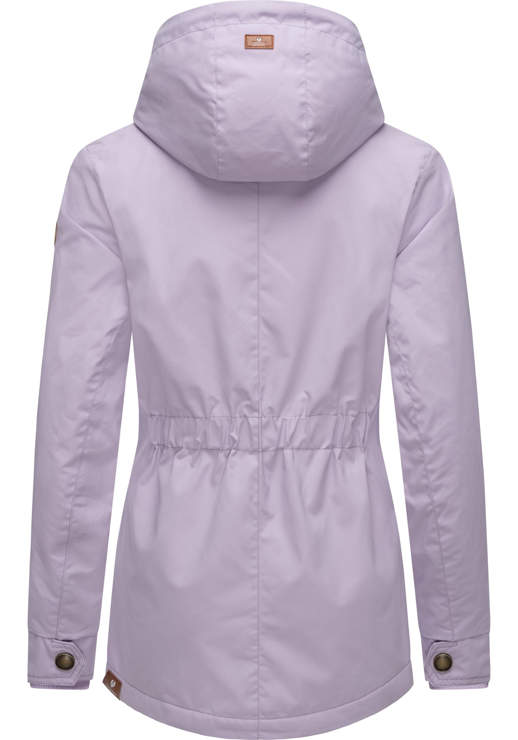 Ragwear Winterjacke »Monade«, mit Kapuze, Damen Winterparka mit Kapuze und m. Fleece gefüttert
