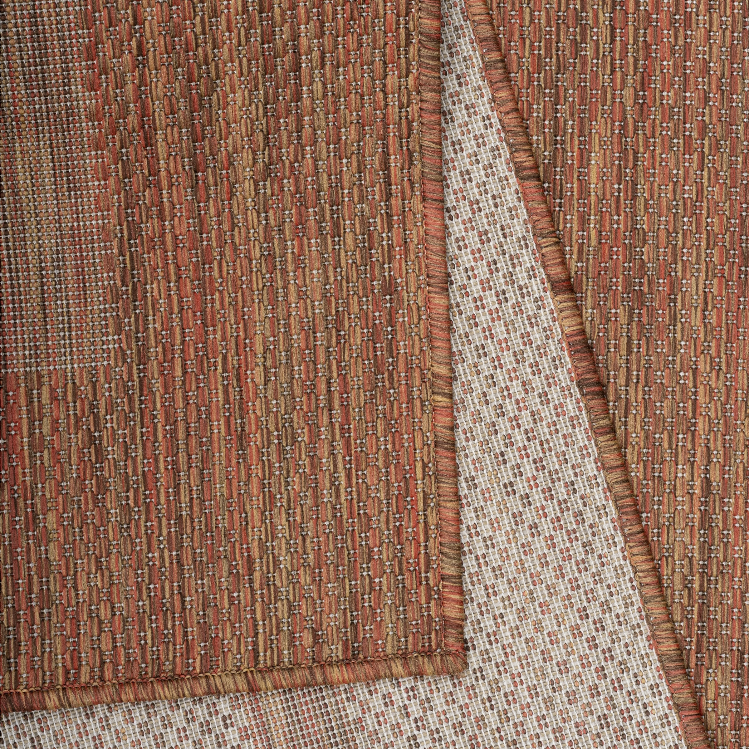 Ayyildiz Teppiche Outdoorteppich »RELAX 4311«, rund, 5 mm Höhe, pflegeleicht, robust, In- und Outdoor geeignet, große Farbauswahl