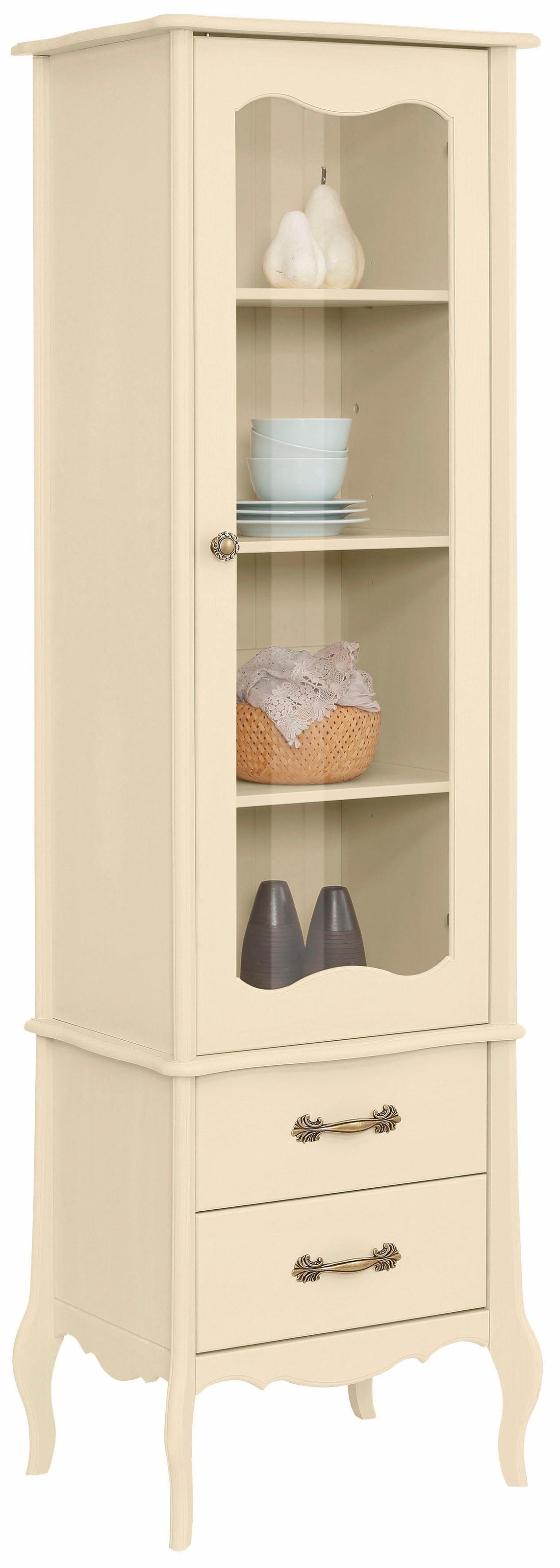 Preisvergleich 584375 Lebo, Breite Kiefer, Massivholz, affaire aus SKU: aus Home Ladendirekt für Vitrine massiver 61 cm, |