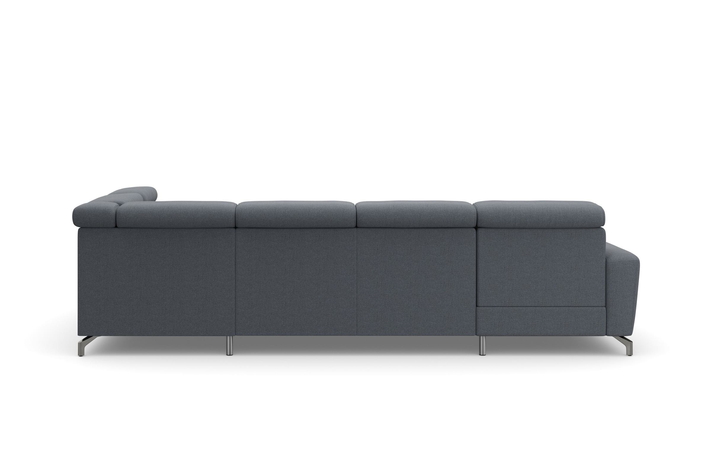 sit&more Wohnlandschaft »Scarlett U-Form«, inklusive Kopfteilverstellung, wahlweise mit Bettfunktion, Bettkasten