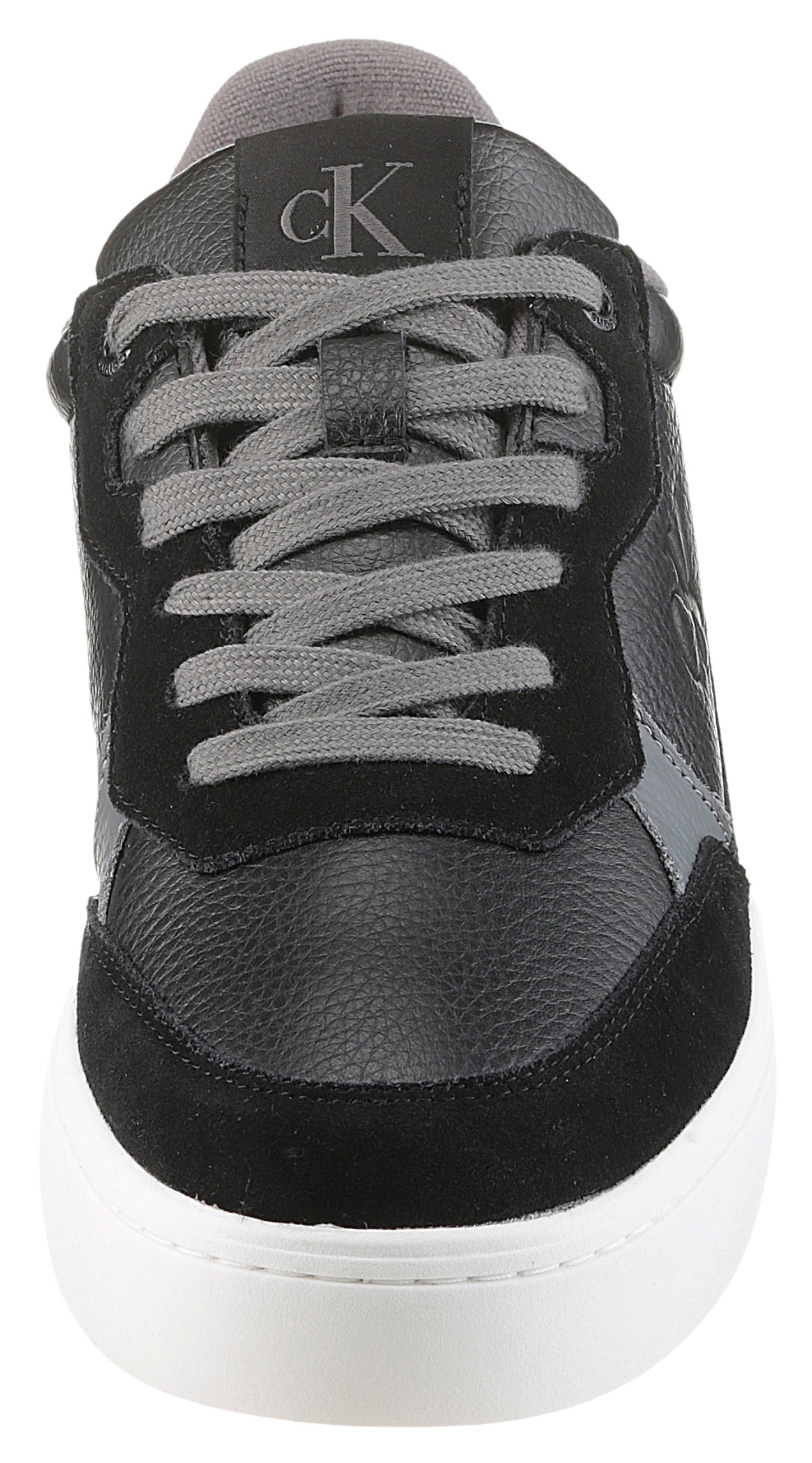 Calvin Klein Jeans Plateausneaker »CLASSIC CUPSOLE MG WMM«, Freizeitschuh, Halbschuh, Schnürschuh mit seitlichem CK-Logo