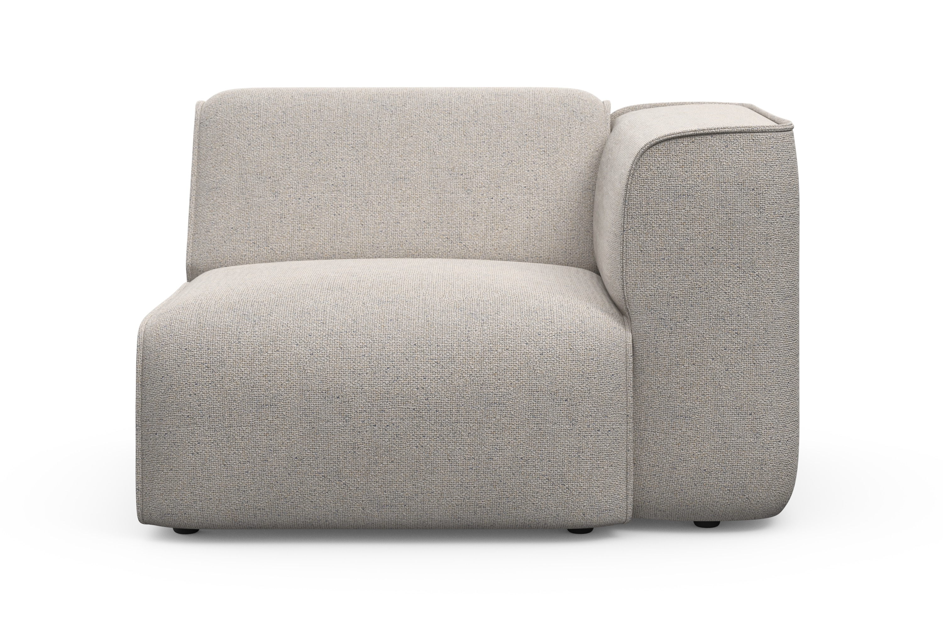 OTTO home Sessel "Sofa-Eckelement, Maße B/T/H: 109/97/46 cm" als Modul oder separat verwendbar, für individuelle Zusammenstellung