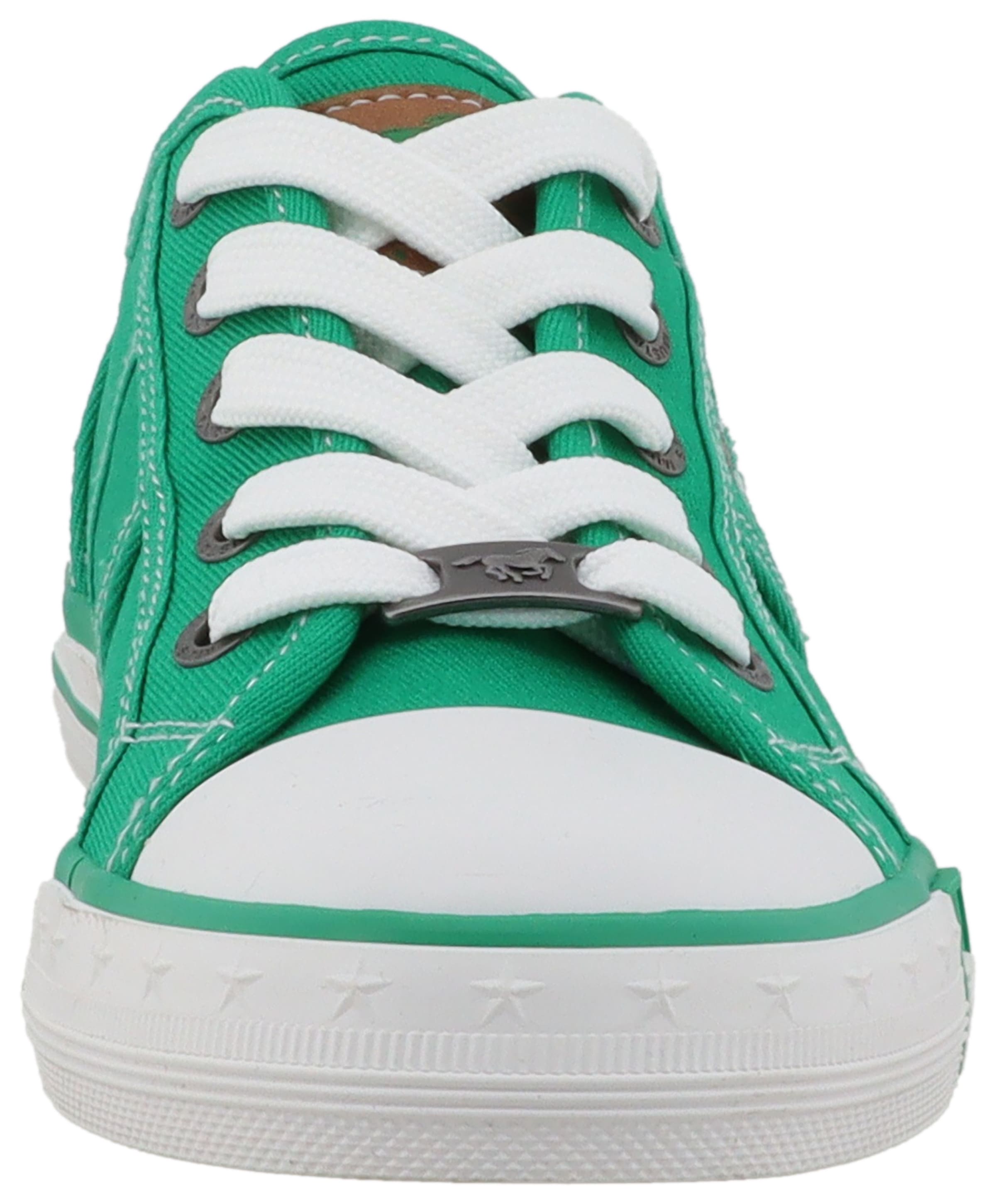 Mustang Shoes Sneaker »Gaspare«  Freizeitschuh, Halbschuh, Schnürschuh mit auffälliger Kontrastnaht