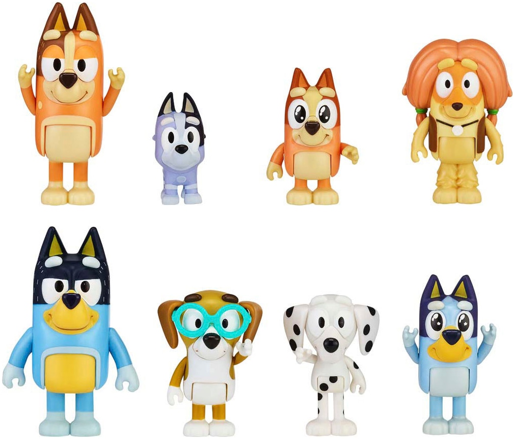 Moose Spielfigur »Bluey & Familie 8er Mega-Pack«