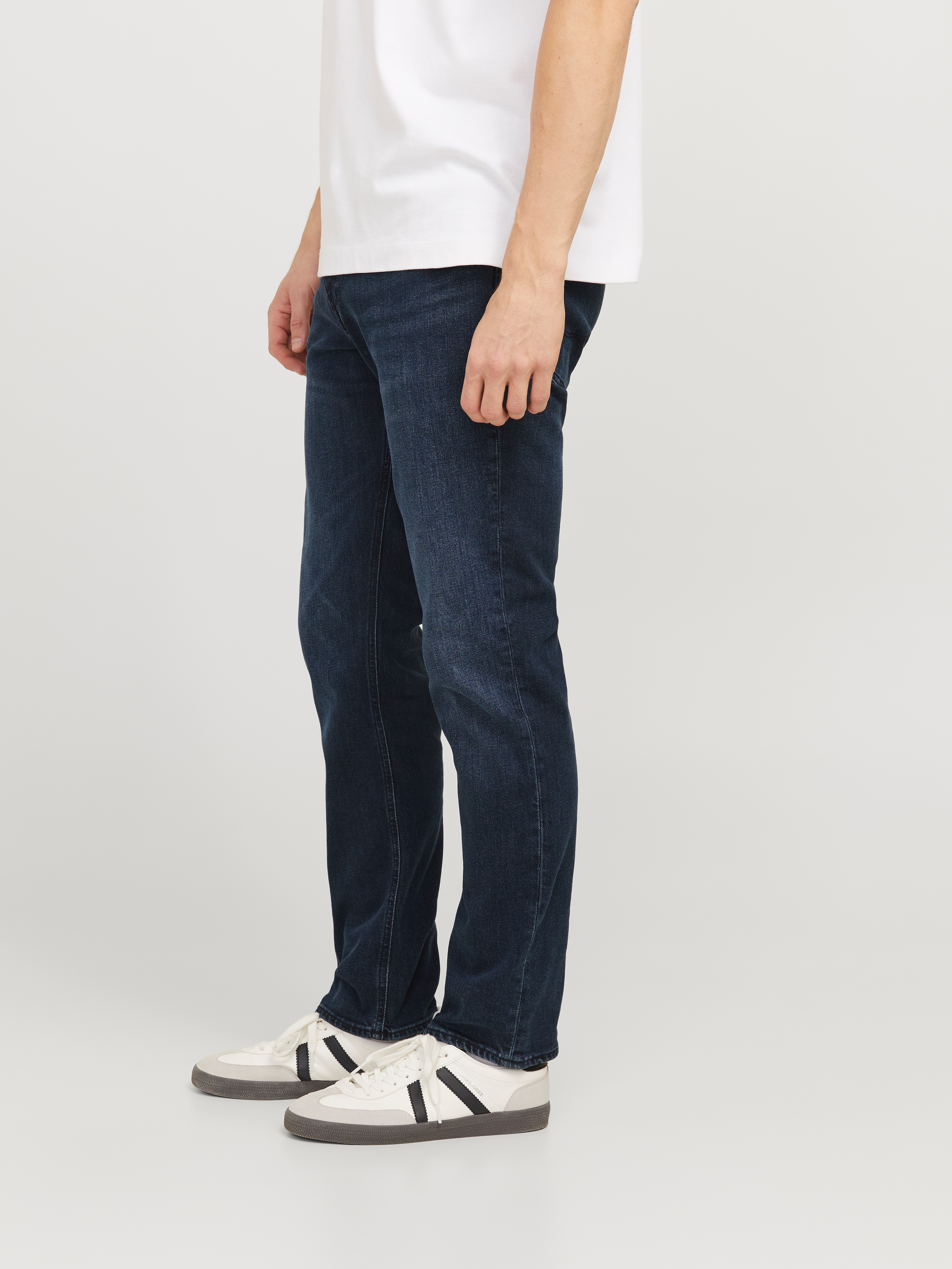 Thumbnail - Jack & Jones "JJICLARK im Used-Look, Stretchkomfort und niedrige Leibhöhe" Baumwolle, regular fit