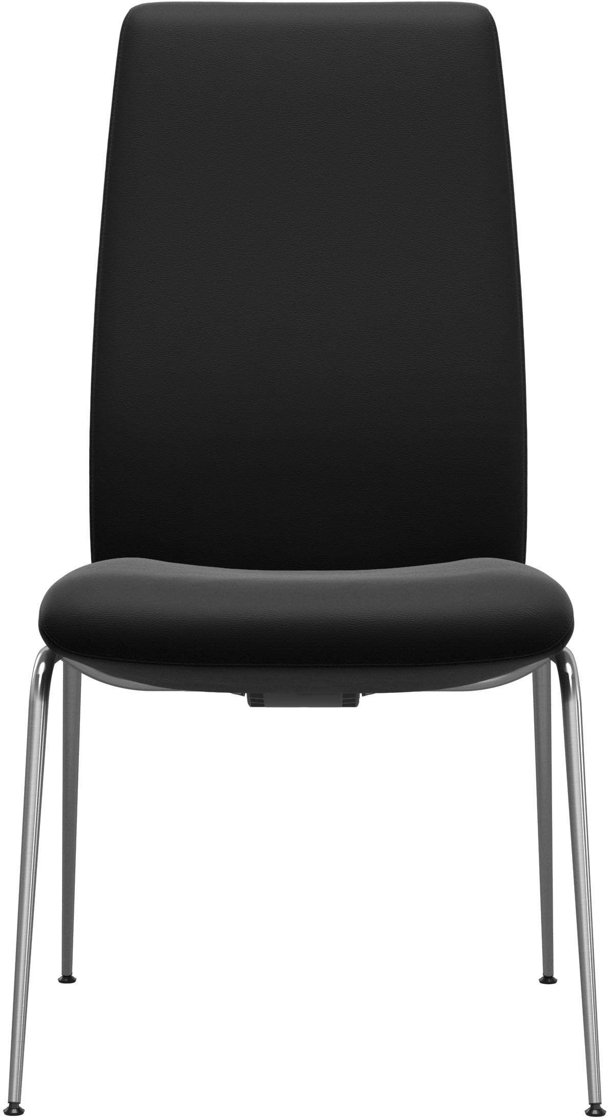 Stressless® Polsterstuhl »Laurel«, Leder PALOMA, High Back, Größe L, mit Beinen aus Stahl in Schwarz matt
