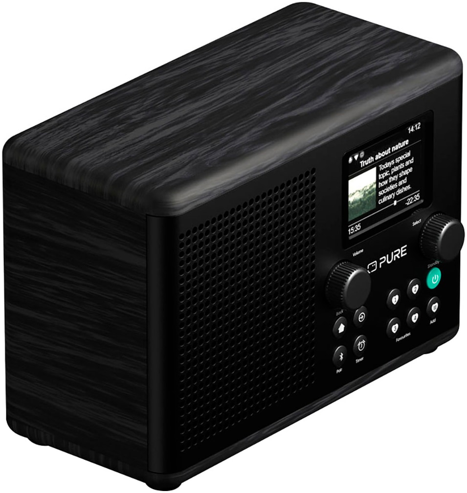Pure Internet-Radio »Classic H4i«, (Bluetooth Digitalradio (DAB+)-UKW mit RDS-FM-Tuner-Automatische Senderverfolgung 10 W)