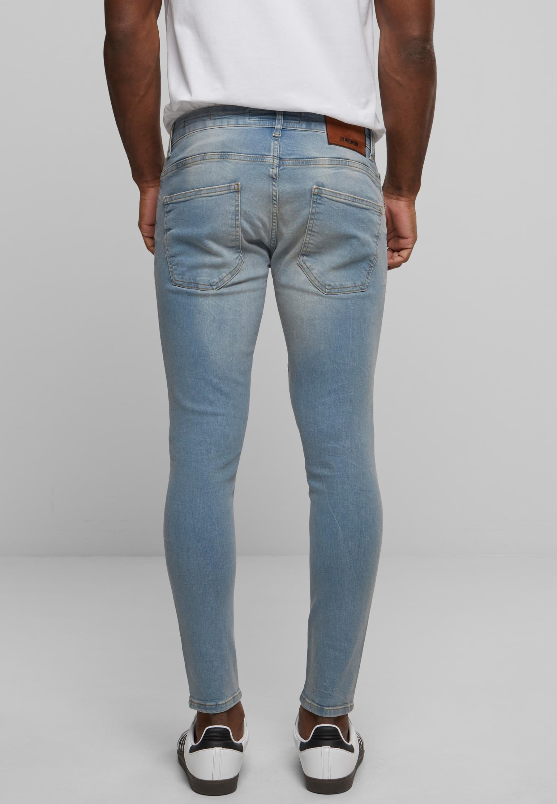 2Y Studios Bequeme Jeans »2Y Studios Herren 2Y Destroyed Cropped Skinny Denim«