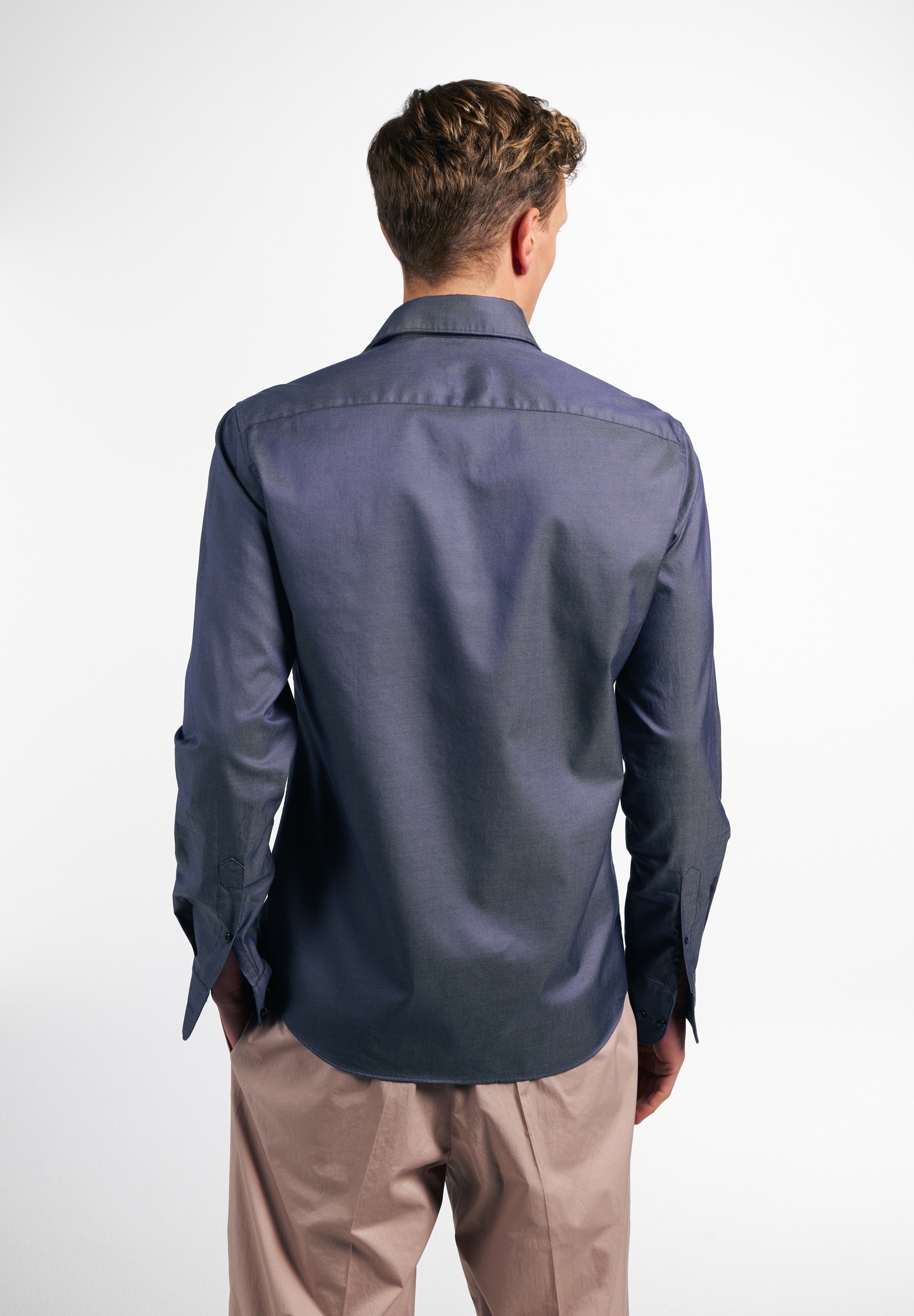 Eterna Langarmhemd »SLIM FIT«, EASY IRON (bügelleicht)