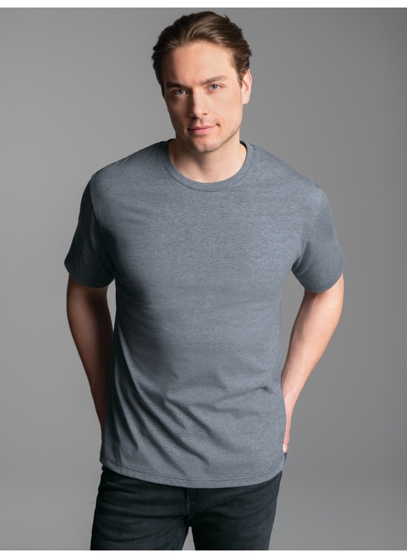Trigema T-Shirt "TRIGEMA T-Shirt DELUXE Baumwolle" 1 Stk.