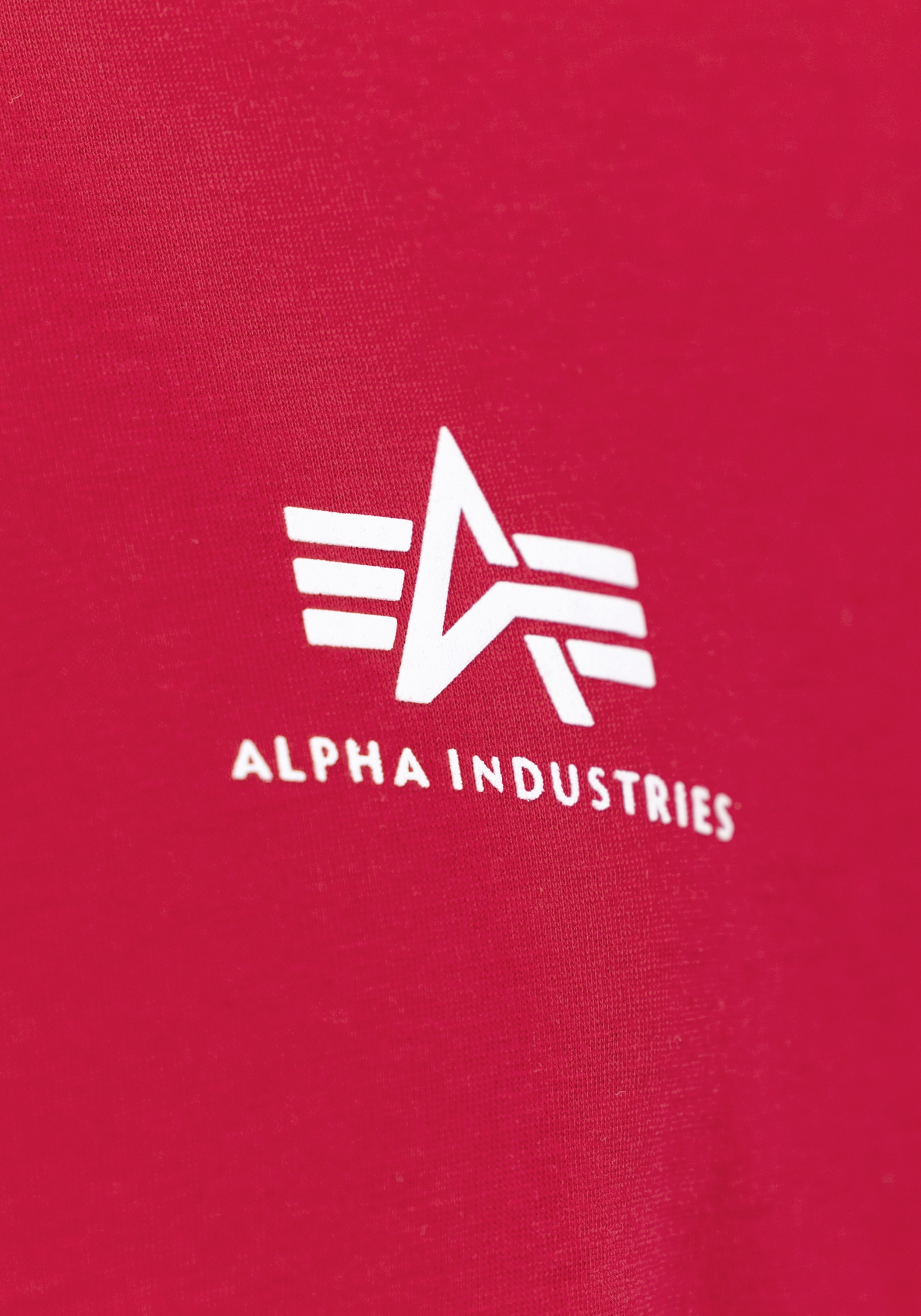 Alpha Industries T-Shirt "Alpha Industries Men - T-Shirts Basic T Small Log günstig online kaufen