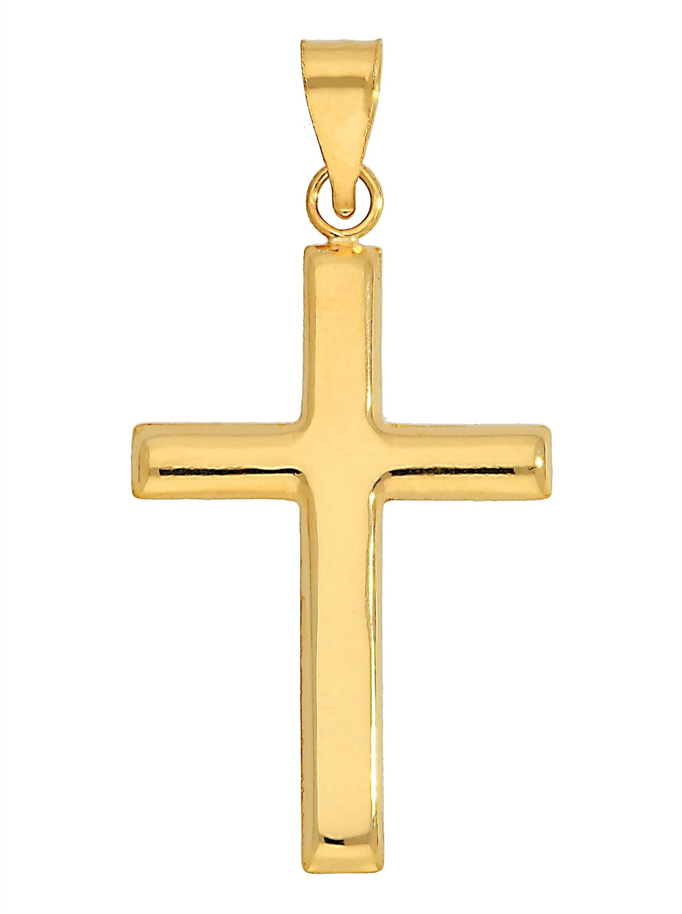 Kettenanhänger LADY, gold (gelbgold 375), Schmuckanhänger, Damen, Gelbgold 375, Kettenanhänger 5