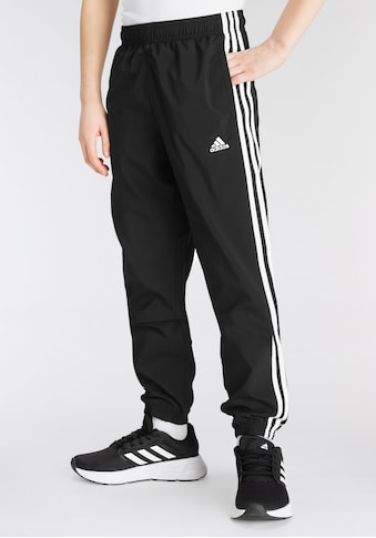 Sporthose »ESSENTIALS 3STREIFEN WOVEN HOSE«, (1 tlg.)