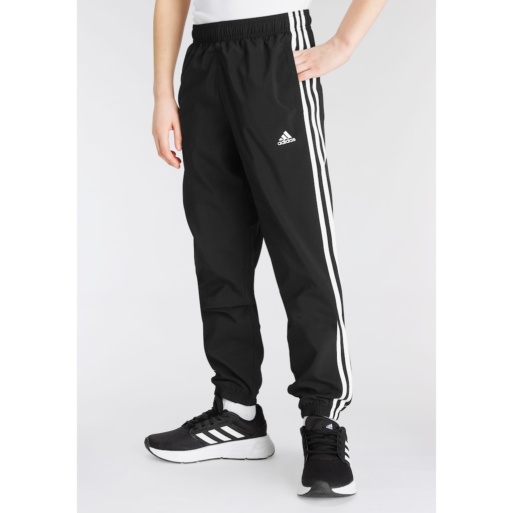 adidas Sportswear Sporthose »ESSENTIALS 3STREIFEN WOVEN HOSE«, (1 tlg.)