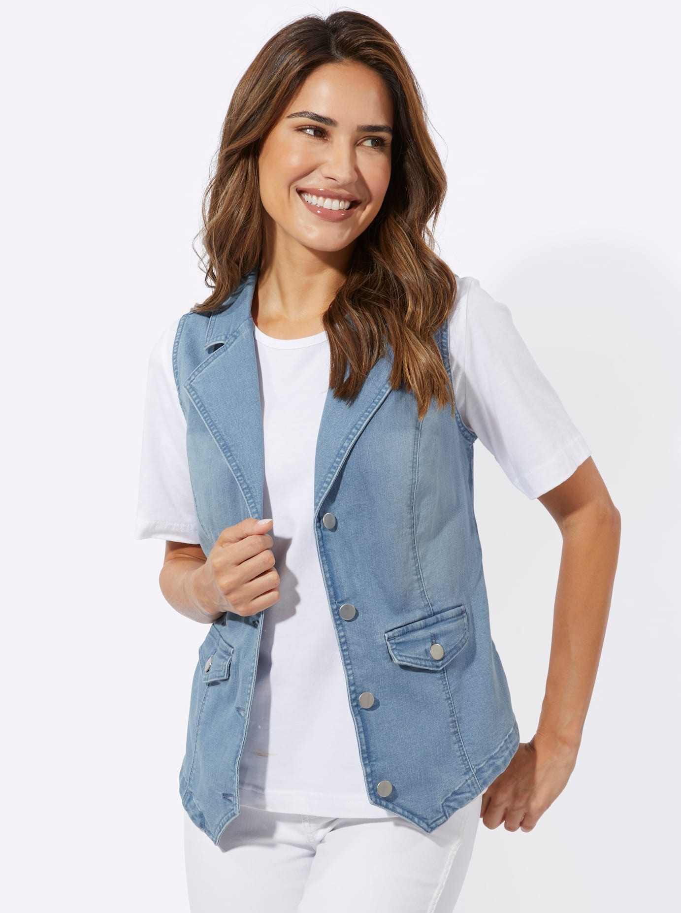 Classic Basics Jeansweste günstig online kaufen