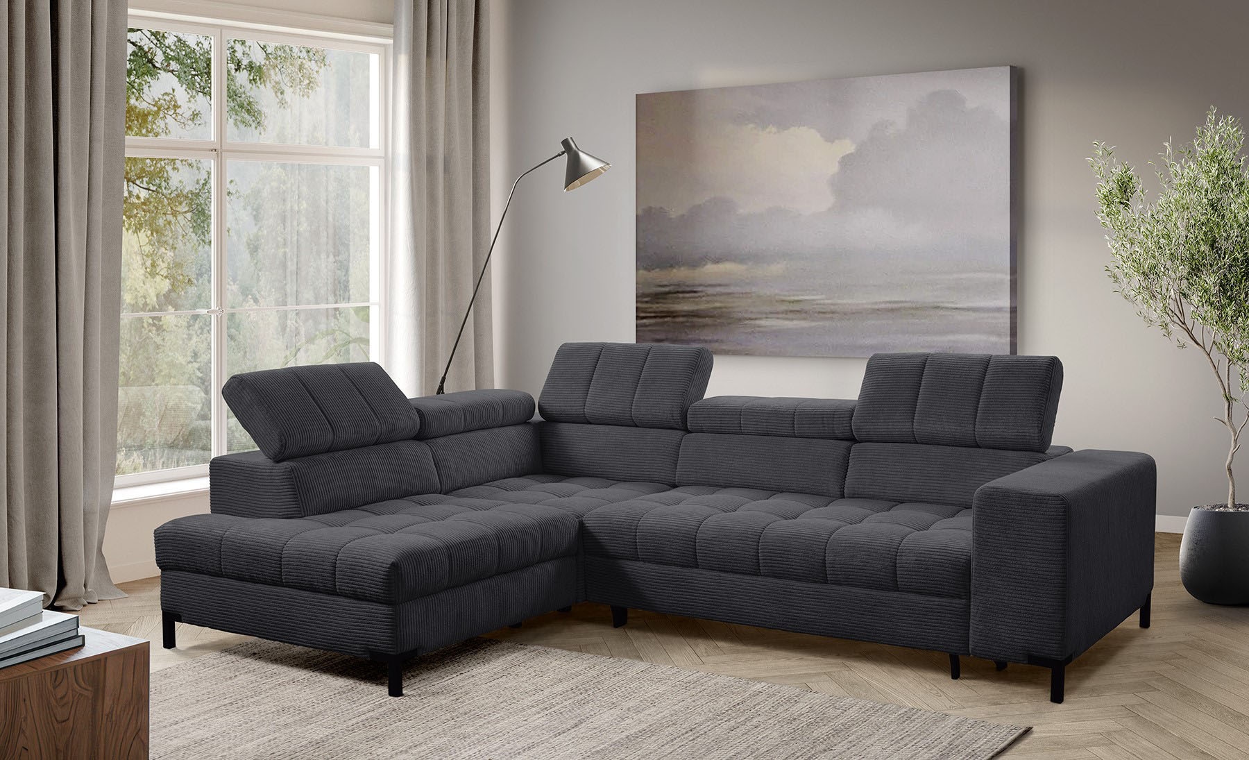 exxpo - sofa fashion Ecksofa "Bocco, hochwertige Verarbeitung, toller Sitzk günstig online kaufen