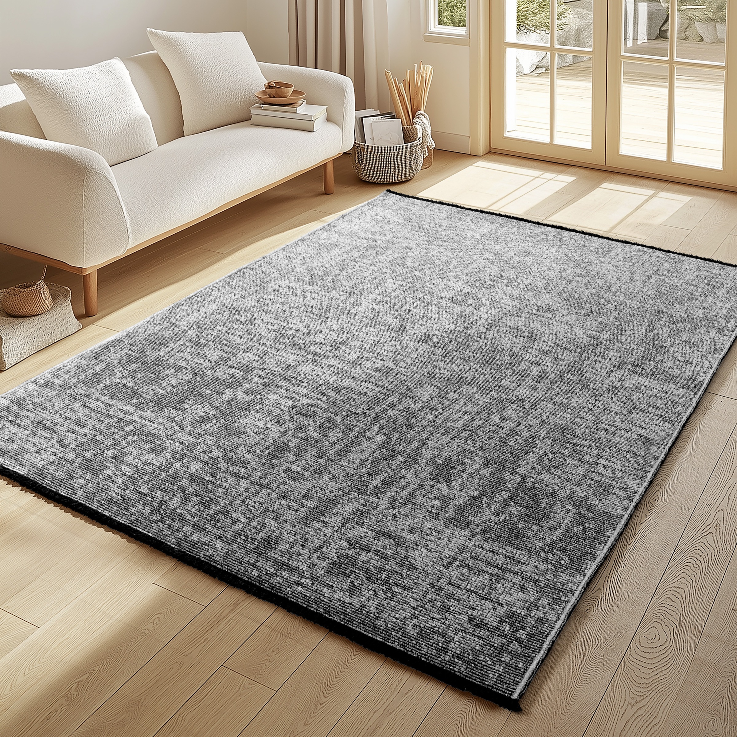 Ayyildiz Teppiche Teppich »SPACE 1900«, rechteckig, 7 mm Höhe, Kurzflor, Boho, Vintage, Wohnzimmer