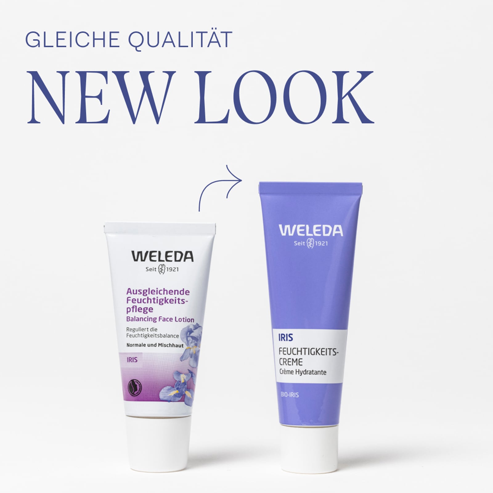 WELEDA Feuchtigkeitscreme »Weleda Iris Feuchtigkeitscreme«