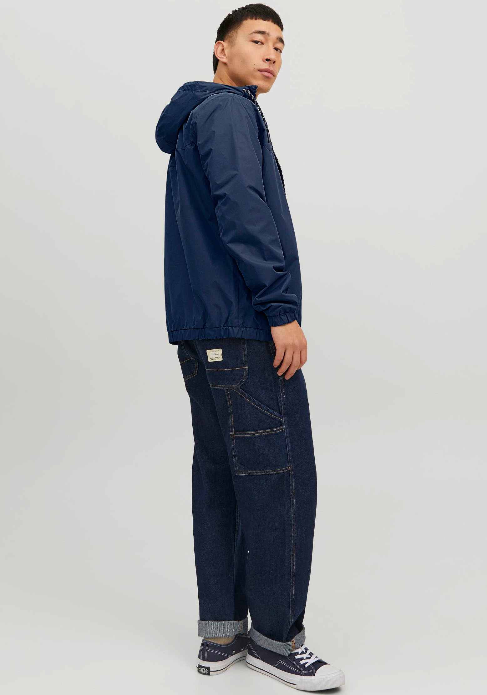 Jack & Jones Kurzjacke »JJ JJDOVER HOOD JACKET«, mit Kapuze