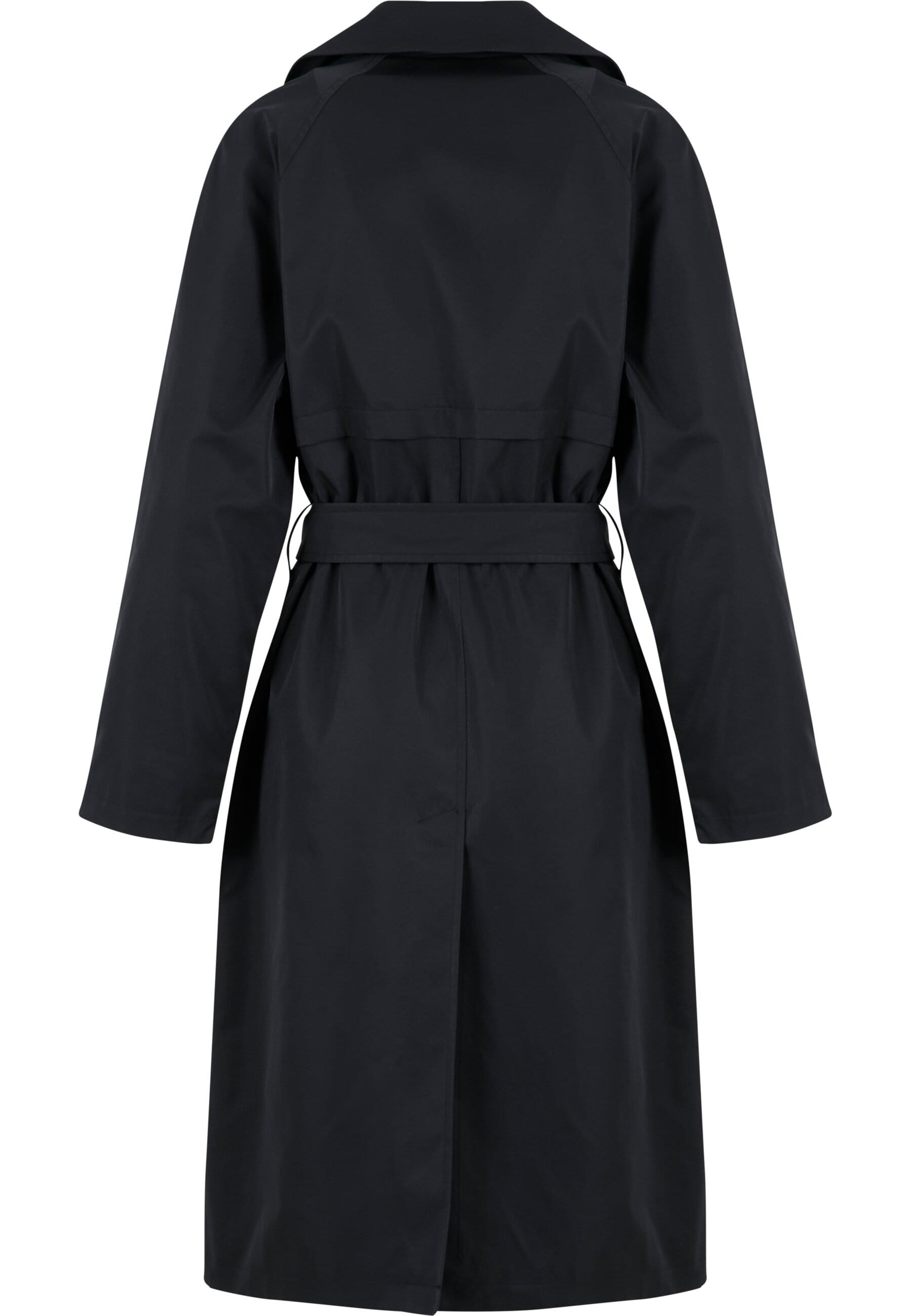 URBAN CLASSICS Winterjacke »Urban Classics Ladies Trenchcoat«, (1 St.), ohne Kapuze