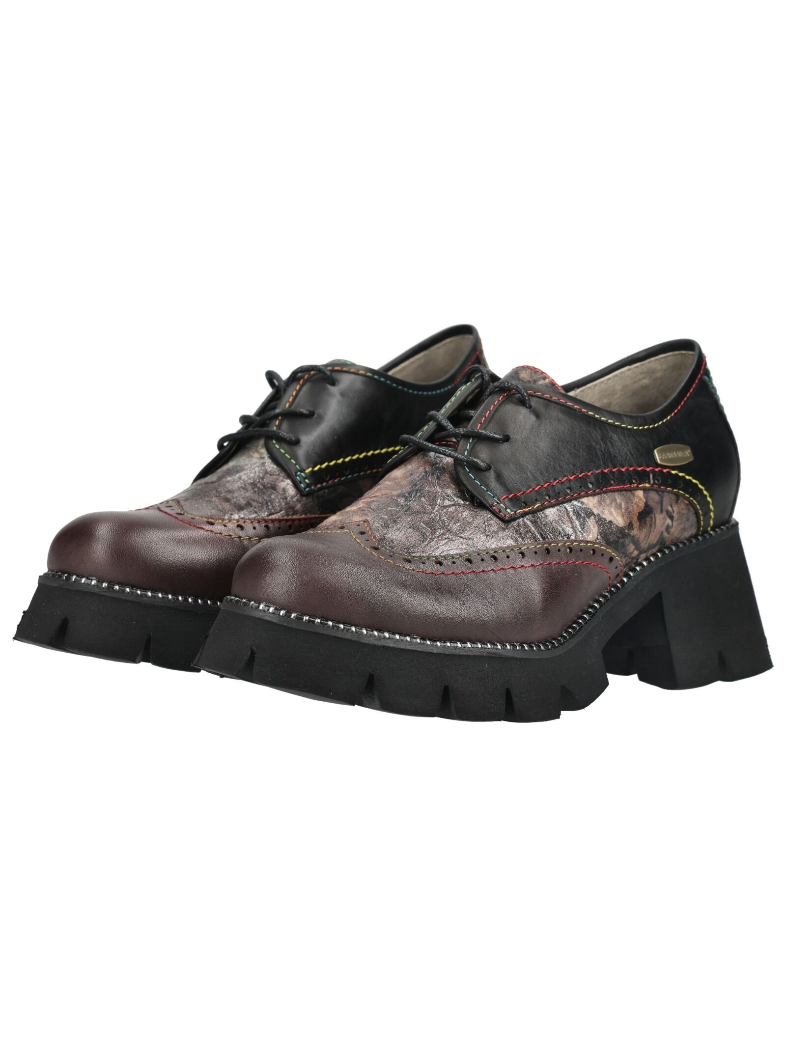 LAURA VITA Schnürschuh »LAURA VITA Halbschuhe Leder/Textil«
