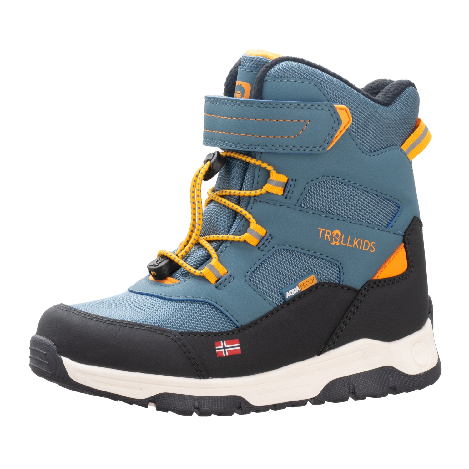 TROLLKIDS "KIDS LOFOTEN WINTER BOOTS PRO" wasserdicht, profilierte Gummilaufsohle, für Kinder