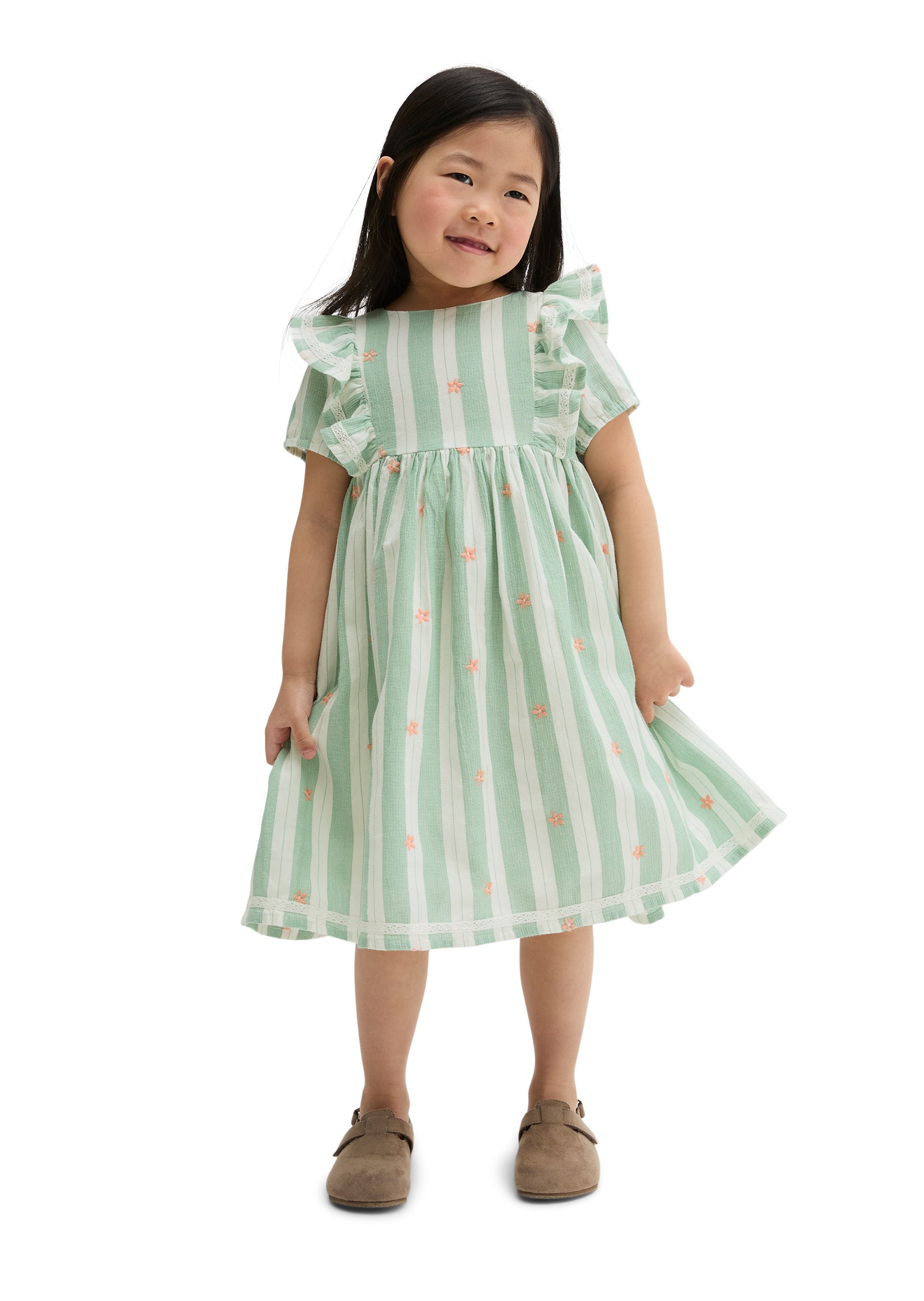 Marc O'Polo Sweatkleid »mit Rüschen-Details«