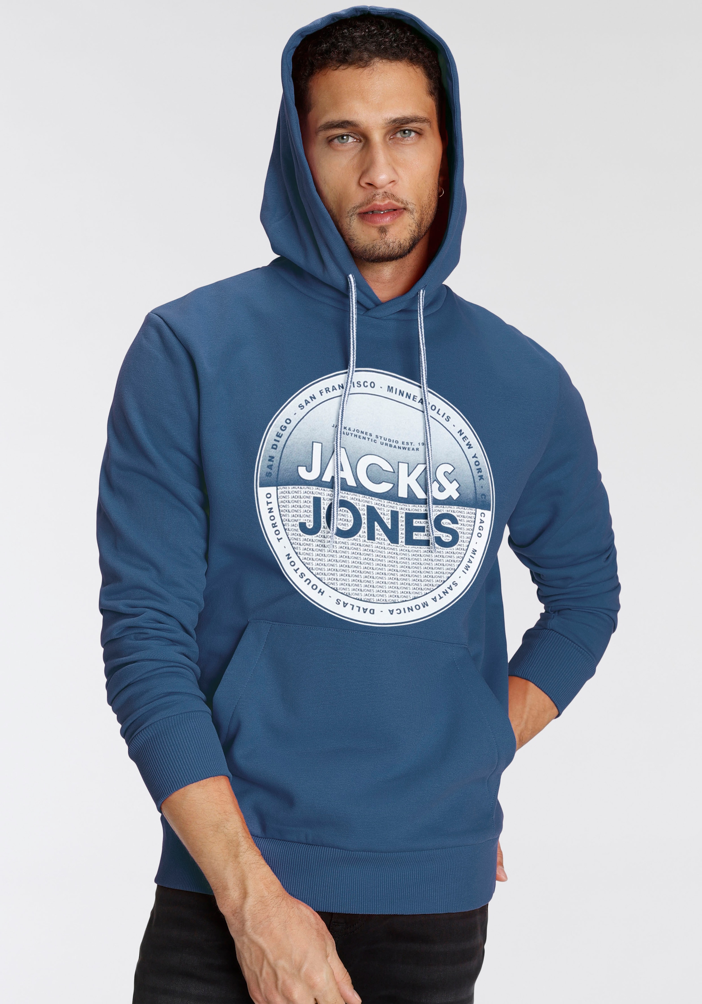 Jack & Jones Kapuzensweatshirt "JJLOYD SWEAT HOOD"