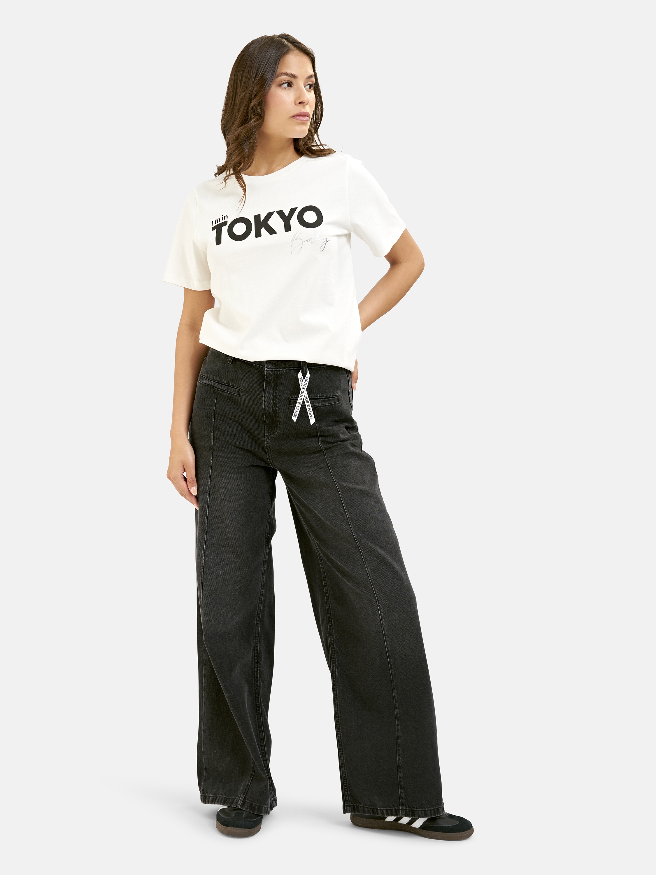 Smith & Soul Rundhalsshirt aus Baumwolle