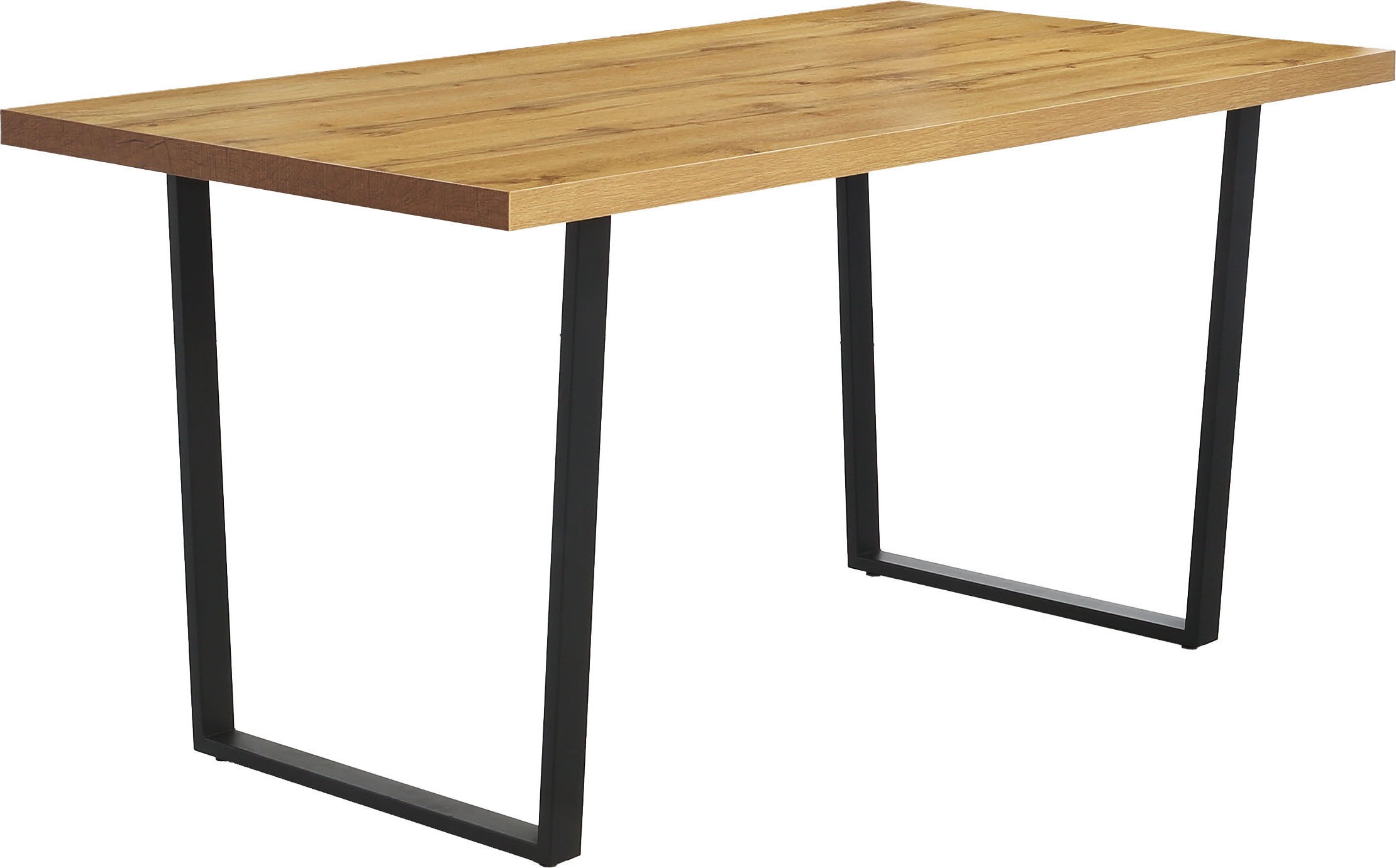 Jockenhöfer Gruppe Esstisch "Leipzig" stilvolle Wildeiche-Optik, melaminbes günstig online kaufen