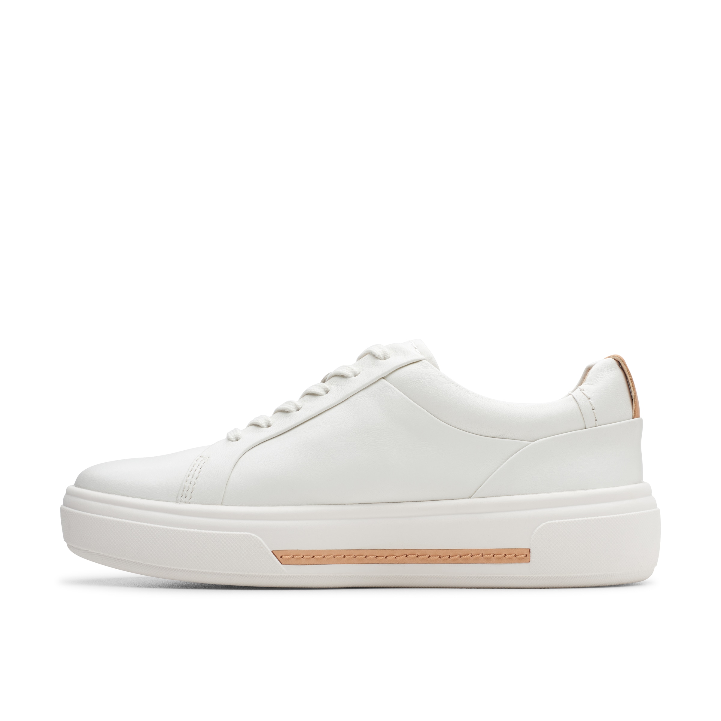 Clarks Schnürschuh »Hollyhock Walk«, Plateauschuh, Halbschuh, Sneaker mit modischer Laufsohle