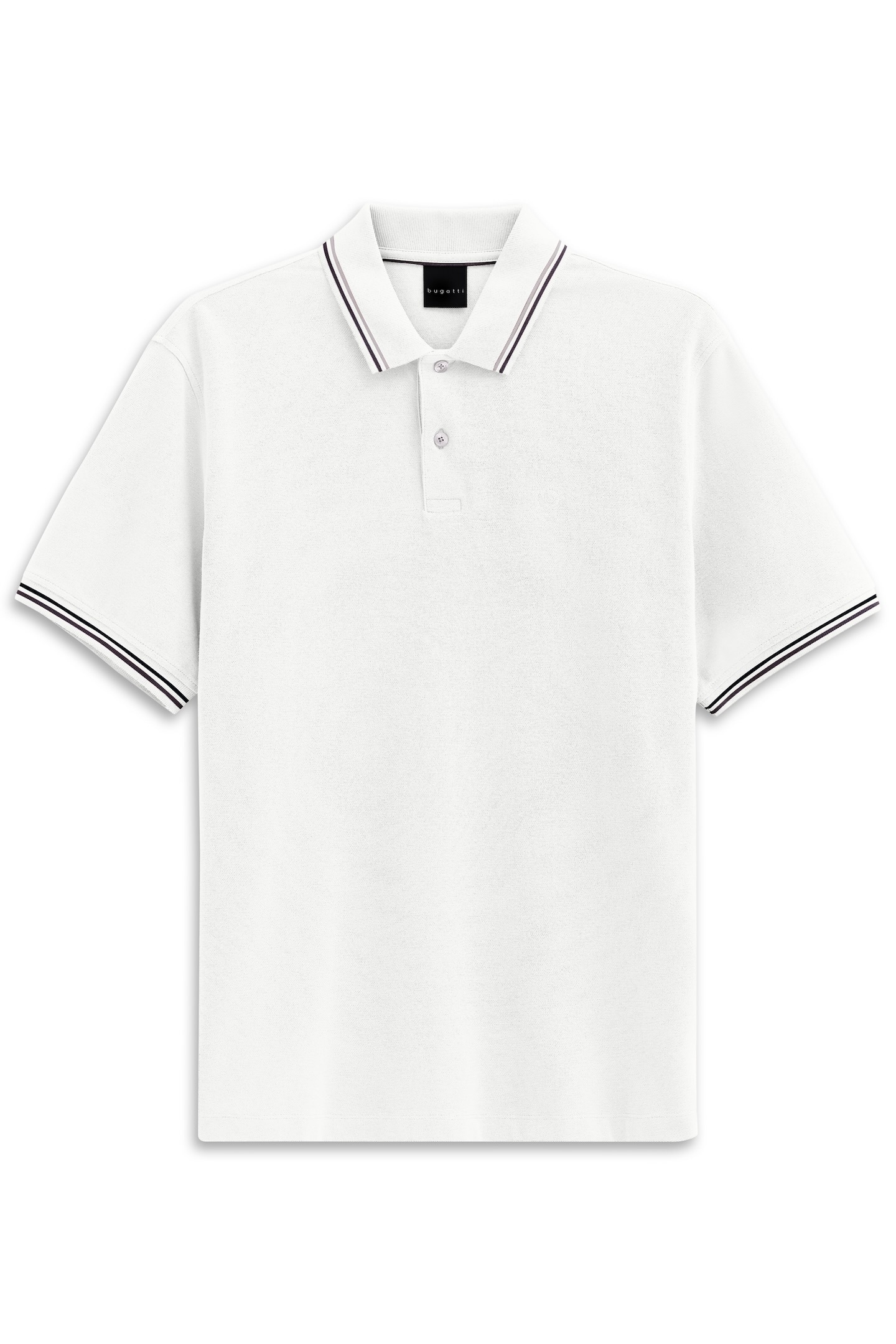 bugatti Poloshirt "Modern Fit", Basic Essential aus Baumwolle günstig online kaufen