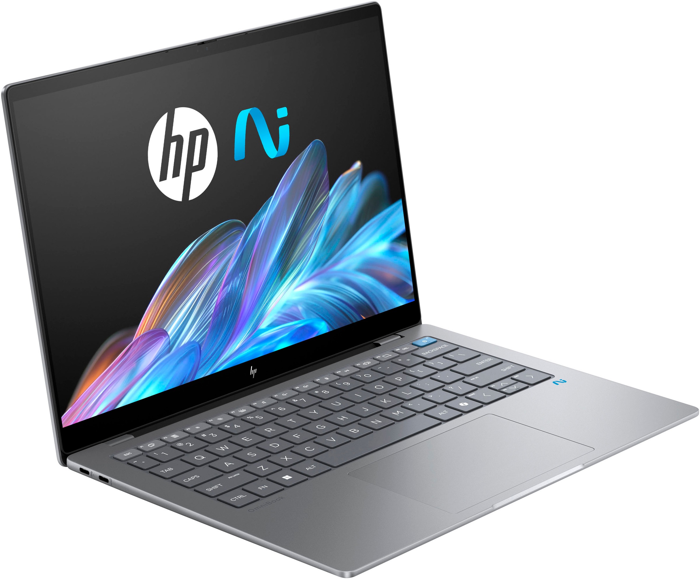 HP Notebook »OmniBook X 14-fe0060ng Silver«, 35,6 cm, / 14 Zoll, Qualcomm, Snapdragon X, Adreno, 1000 GB SSD