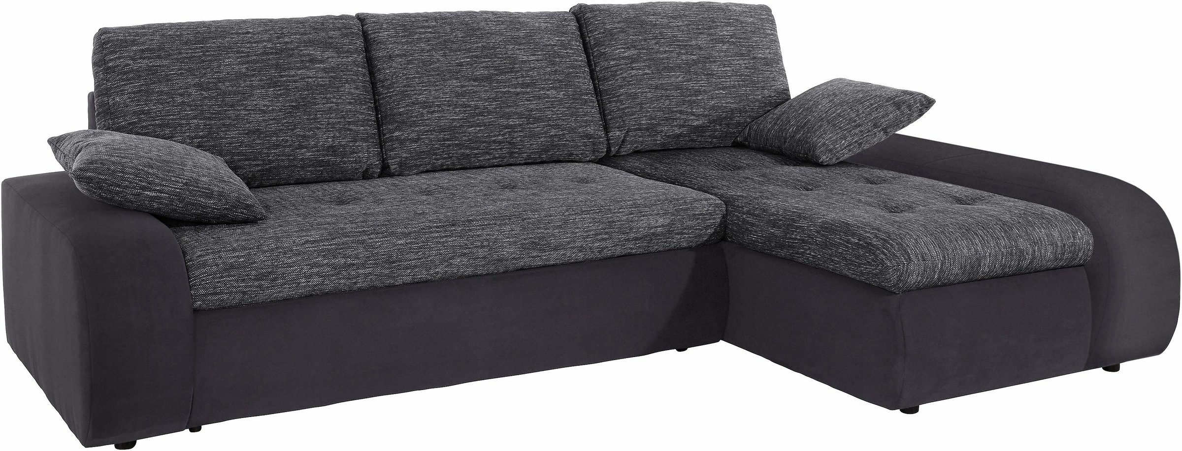 TRENDMANUFAKTUR Ecksofa »Indie, modern und bequem, Materialmix, OTTOs Choice, L-Form«, wahlweise XL oder XXL
